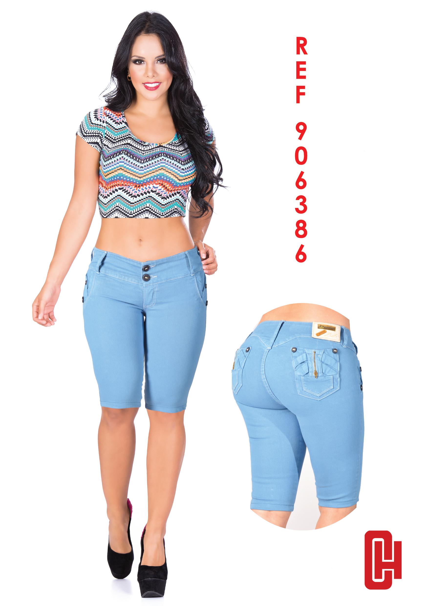 COLOMBIAN PUSH UP JEAN  WITH POCKET