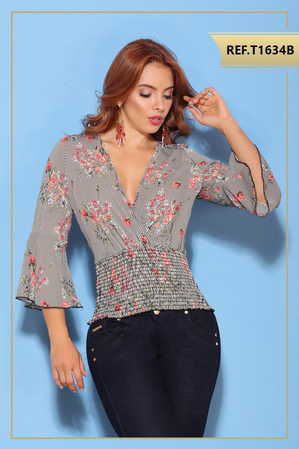 long Sleeved colombian blouse