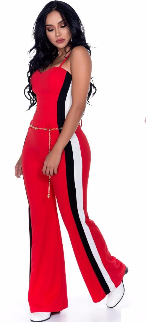 Colombian Short-Sleeved Jumpsuit