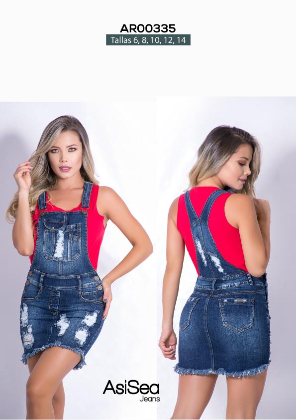 colombian skirts overalls made in jean
