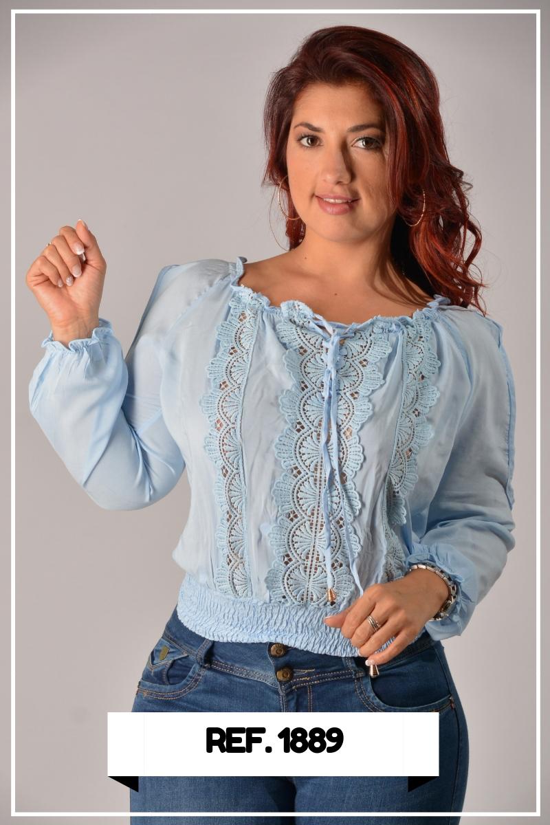 COLOMBIAN LONG  SLEEVED BLOUSES