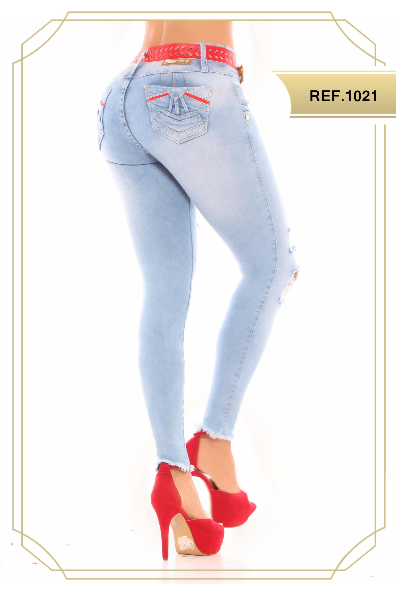 Colombian Push Up Jean With Pockets
