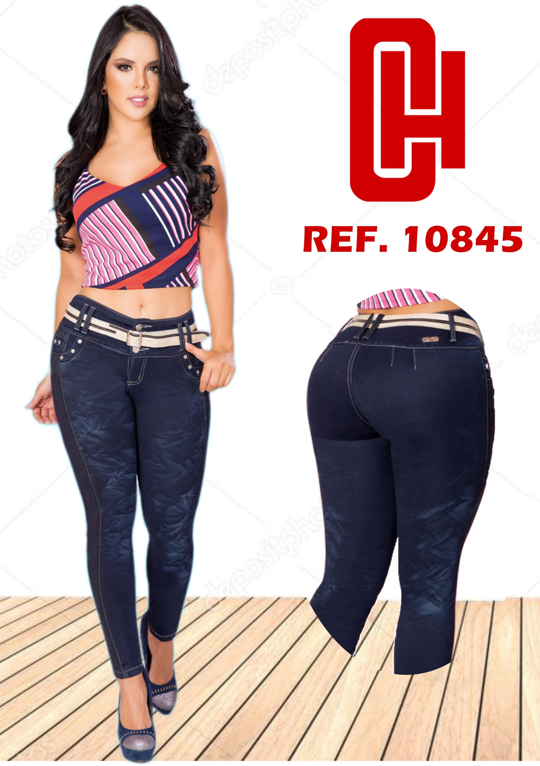 COLOMBIAN PUSH UP JEAN  WITHOUT POCKETS