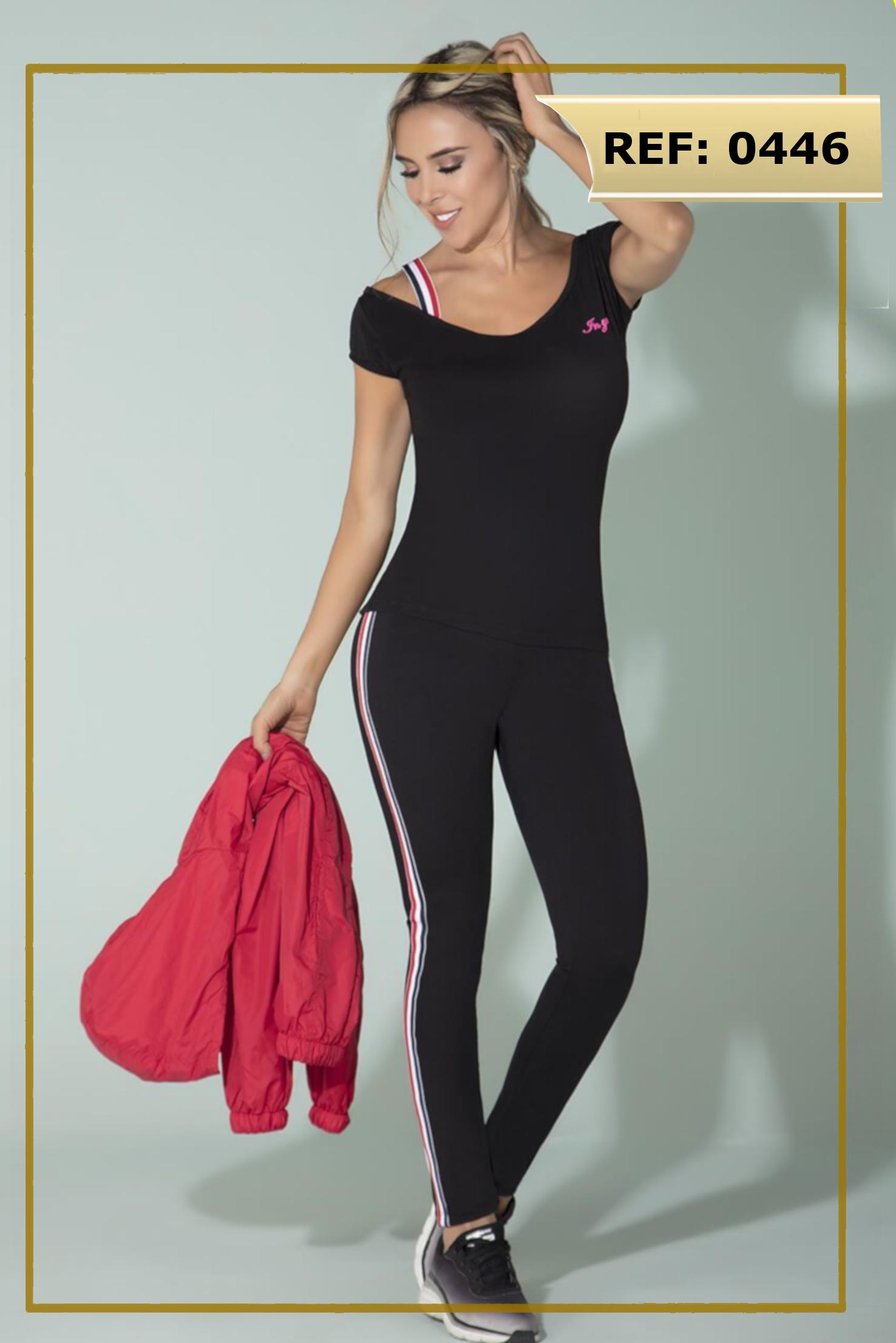 Three-piece sports set, with spring fashion pants, blouse and jacket