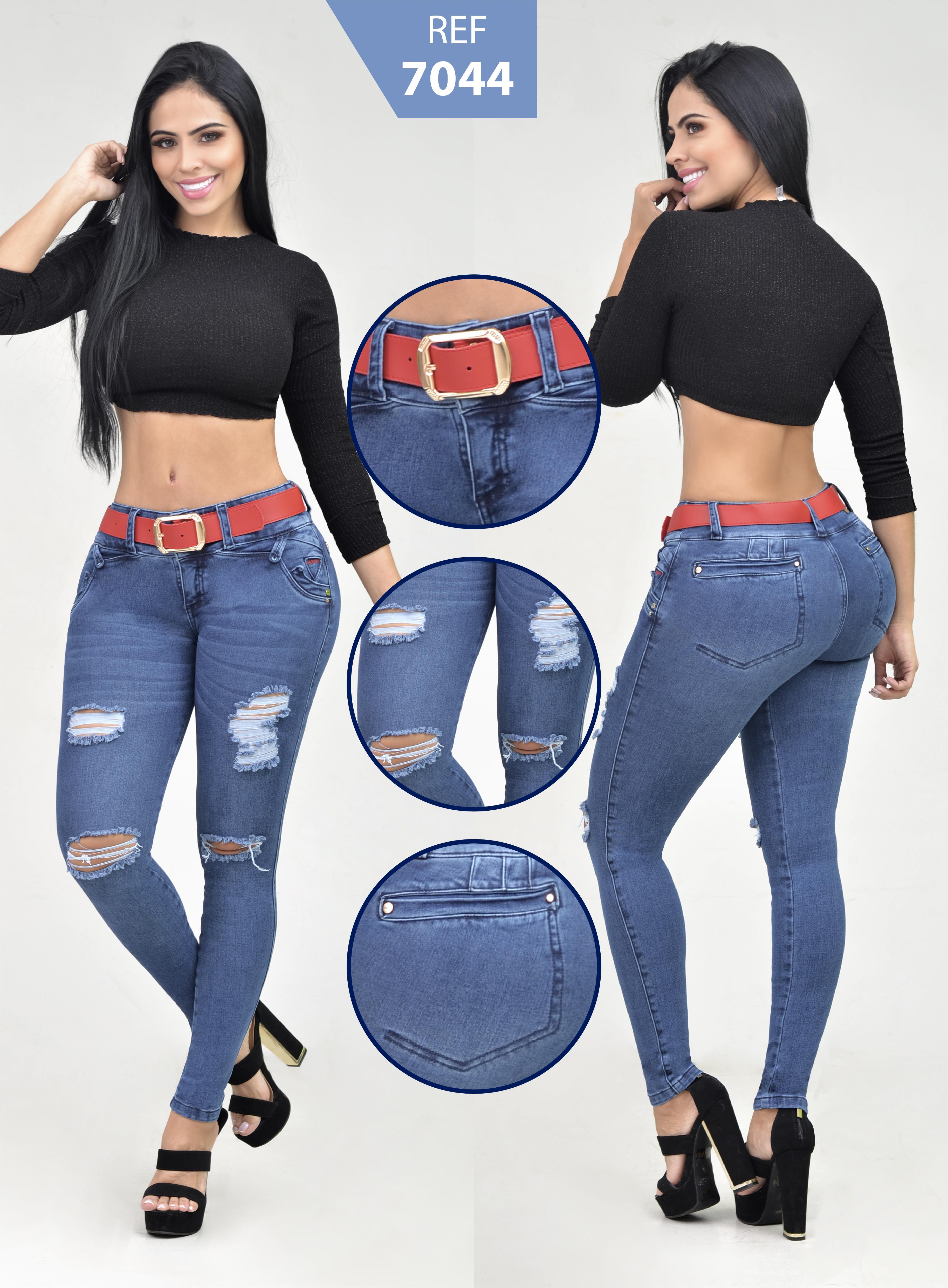 Pant For Lady Style Lift Tail In Jean