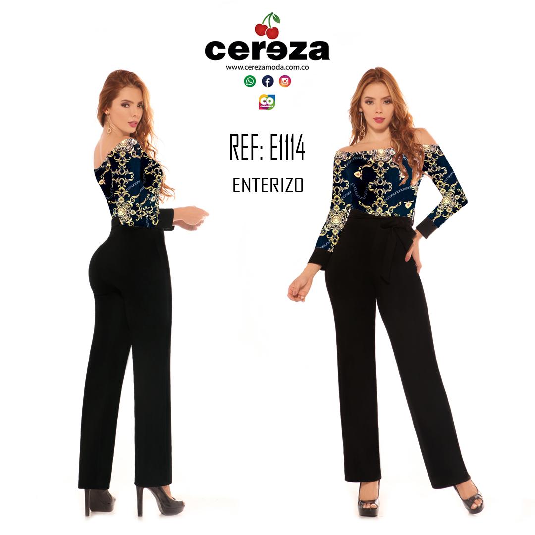 Colombian Full Length Fashion Long Sleeve, With Wide Boot Pants and Modern Design