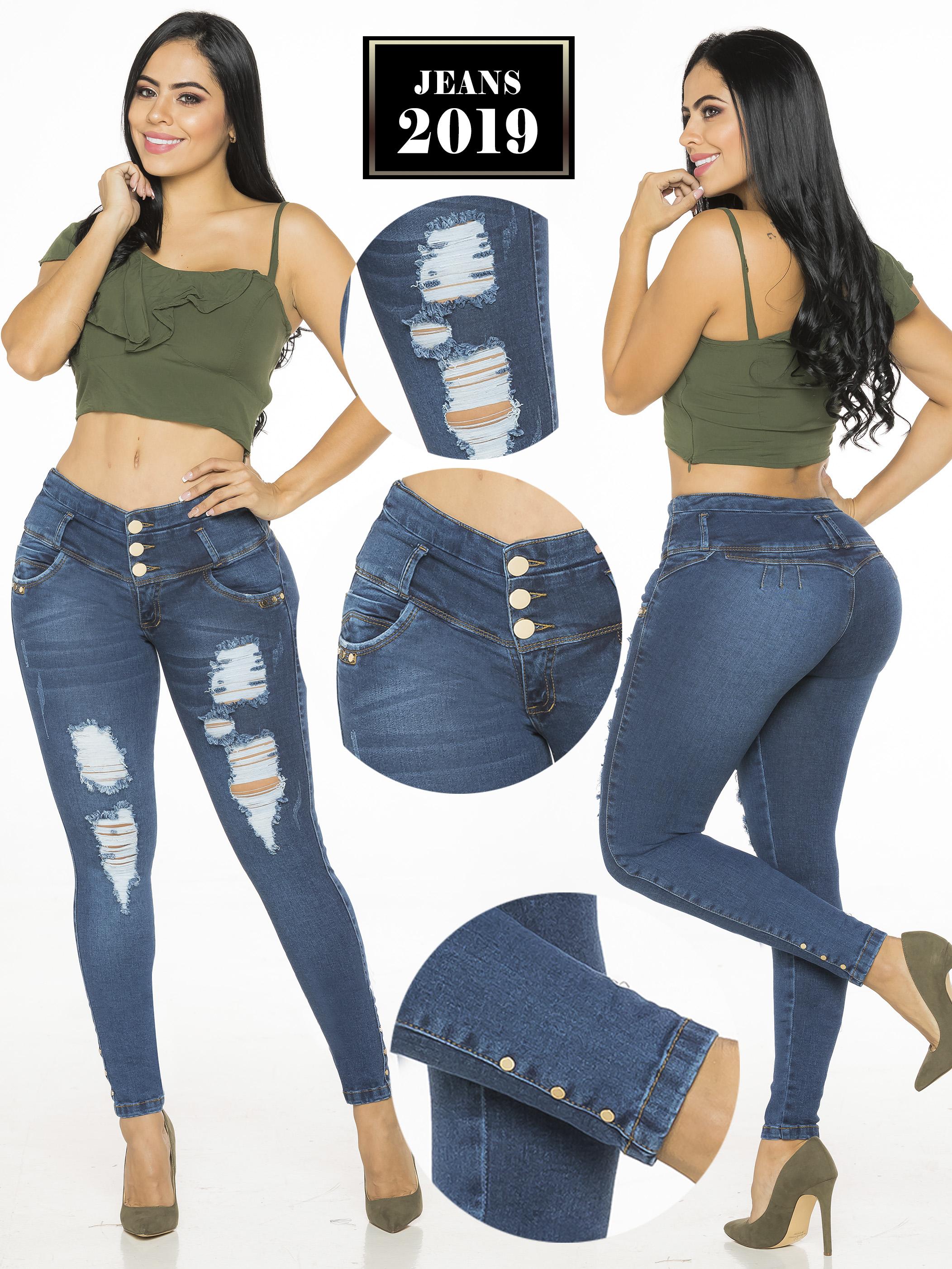 Push Up Jeans Fashion Colombian perfect horma