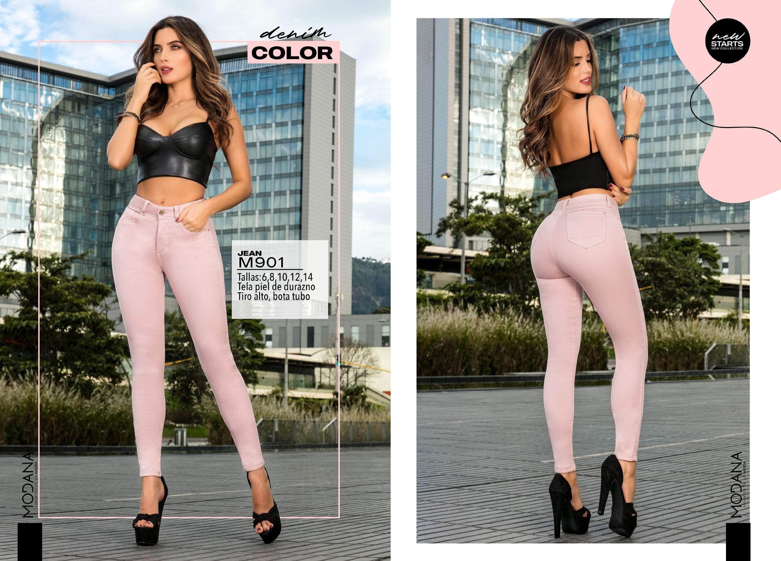 Colombian Push Up Jean with style