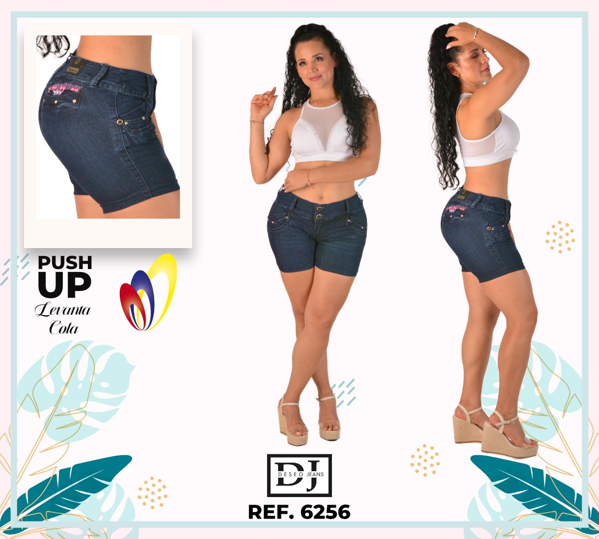 SHORT DESEO'S COLOMBIANO PUSH UP JEAN