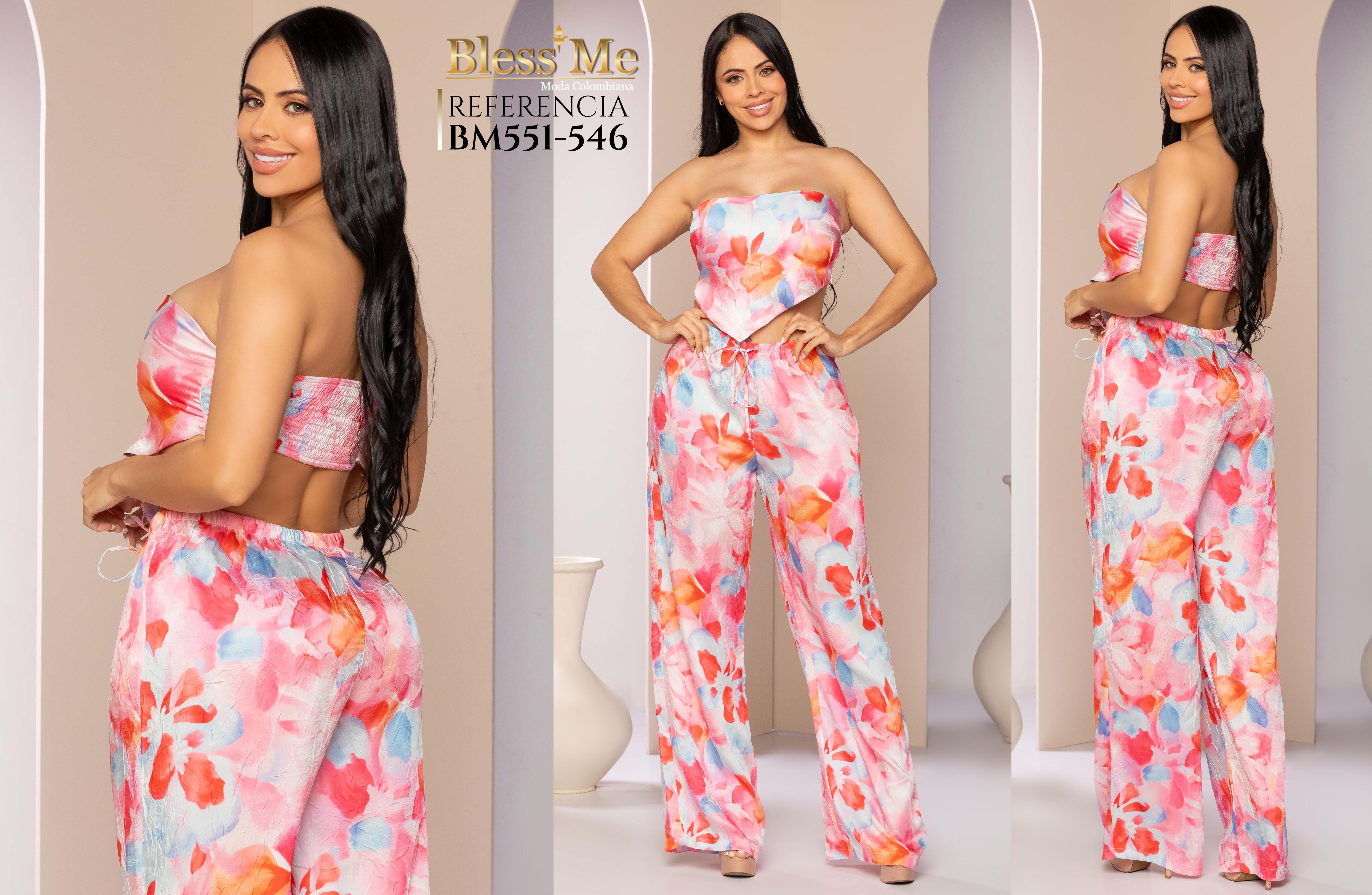 Pants and Blouse Set