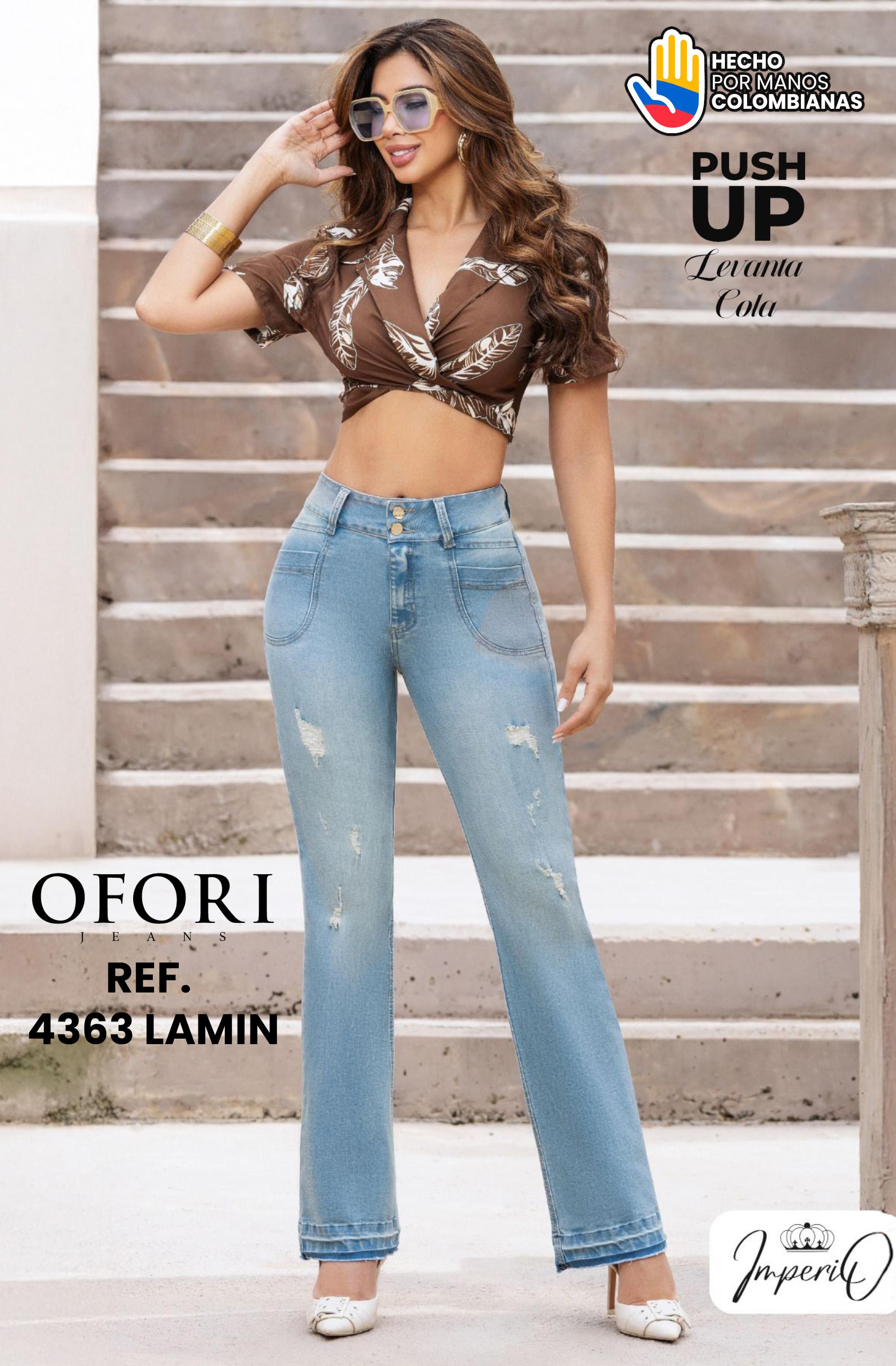 Colombian Push-Up Jeans with Pockets