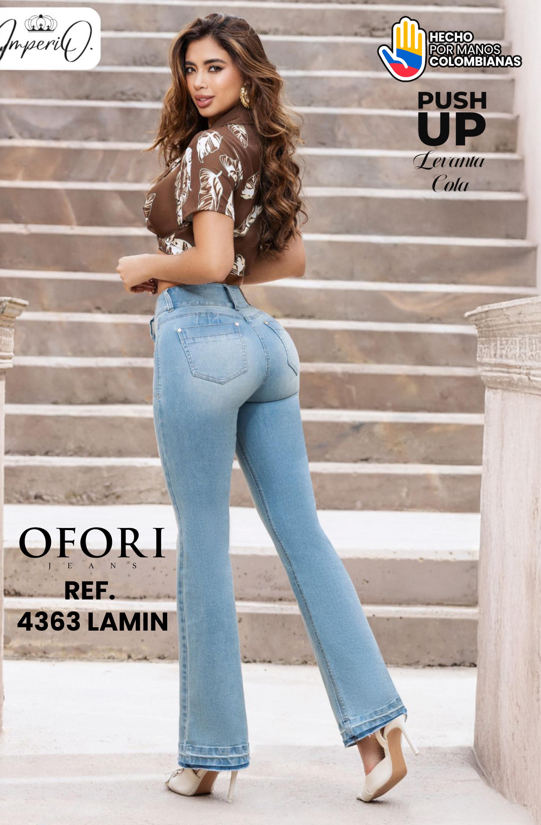 Colombian Push-Up Jeans with Pockets
