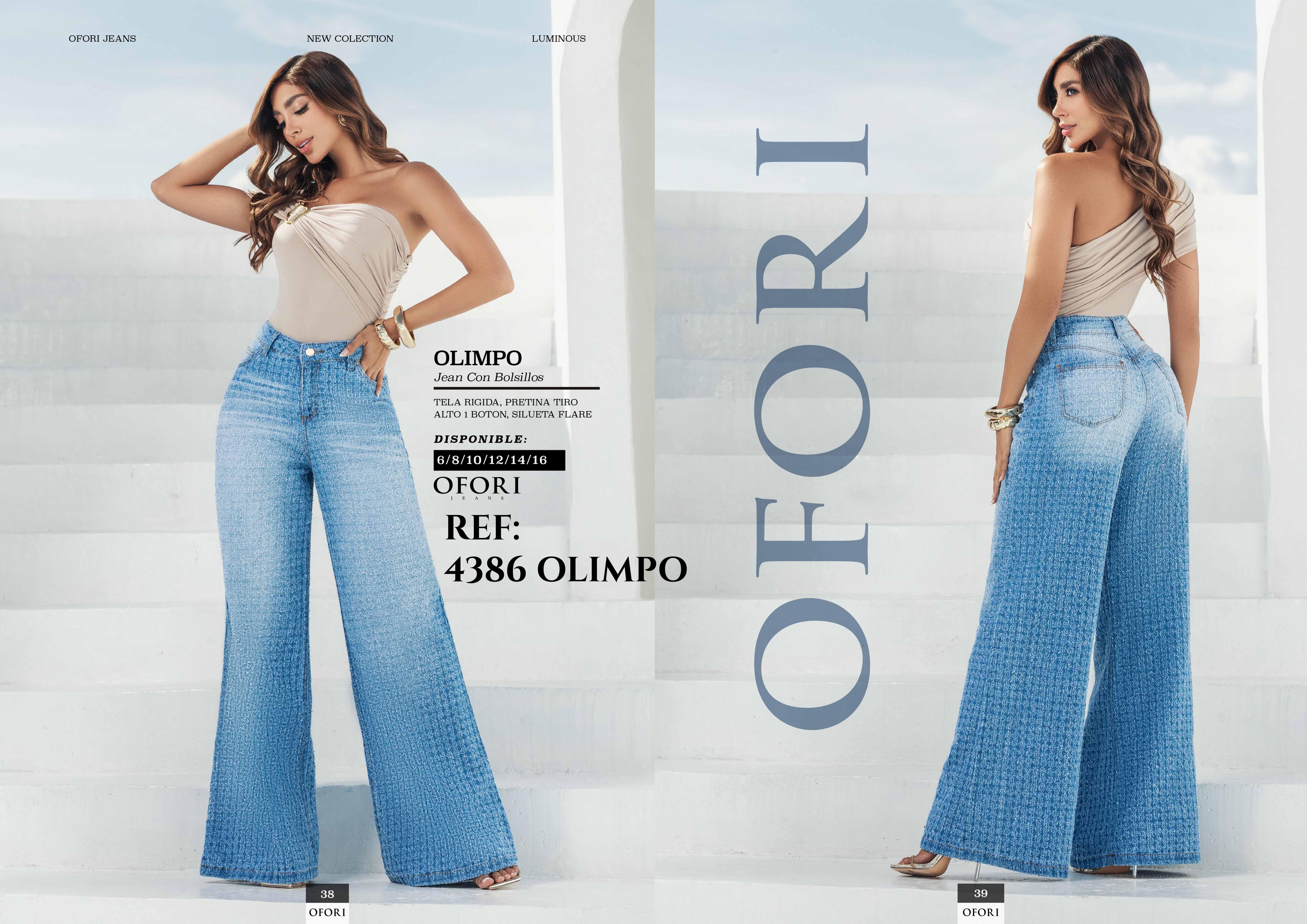Colombian Push-Up Jeans with Pockets