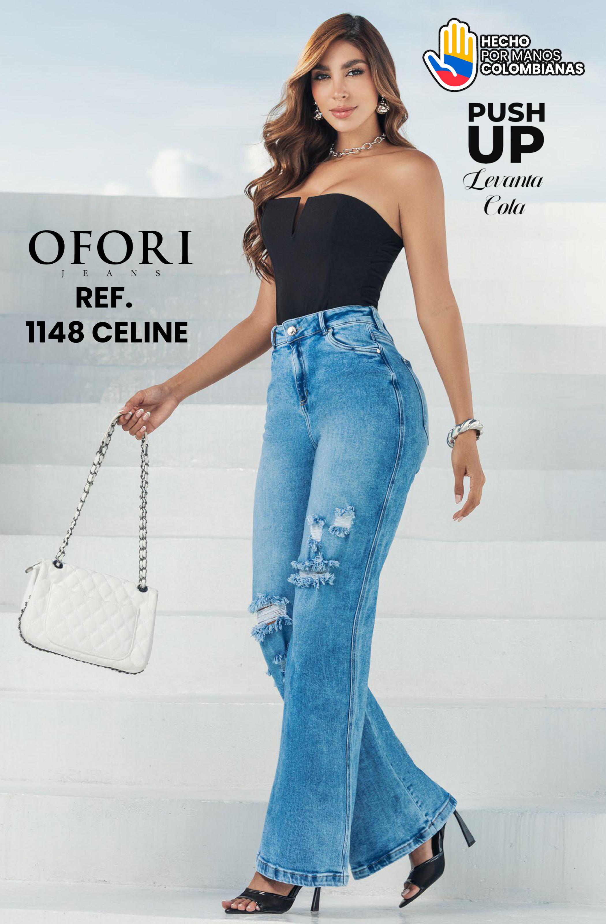 Colombian Jeans with Push-Up Pockets