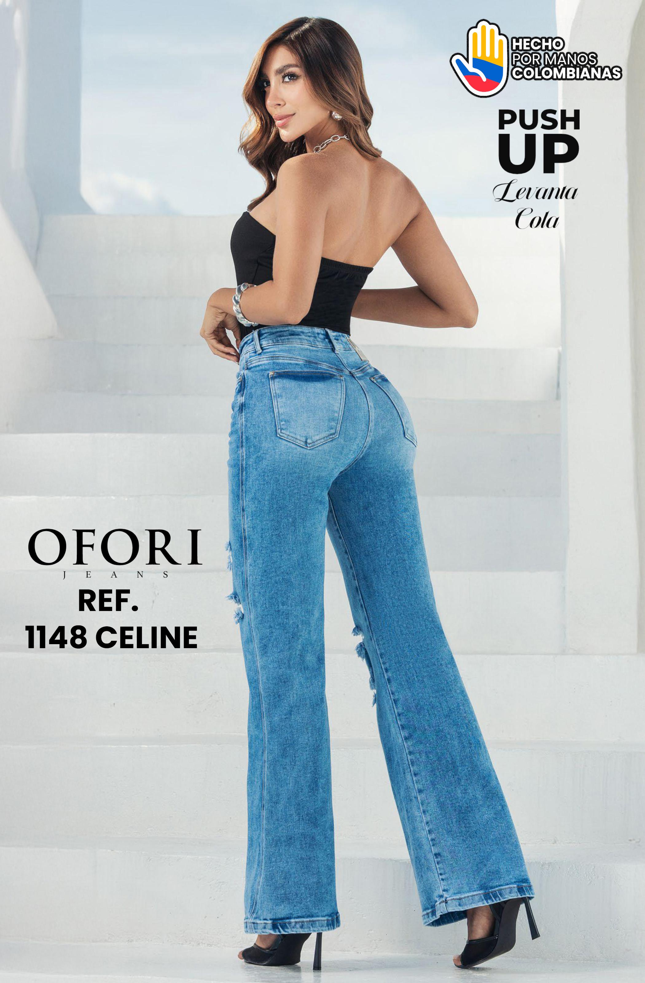 Colombian Jeans with Push-Up Pockets