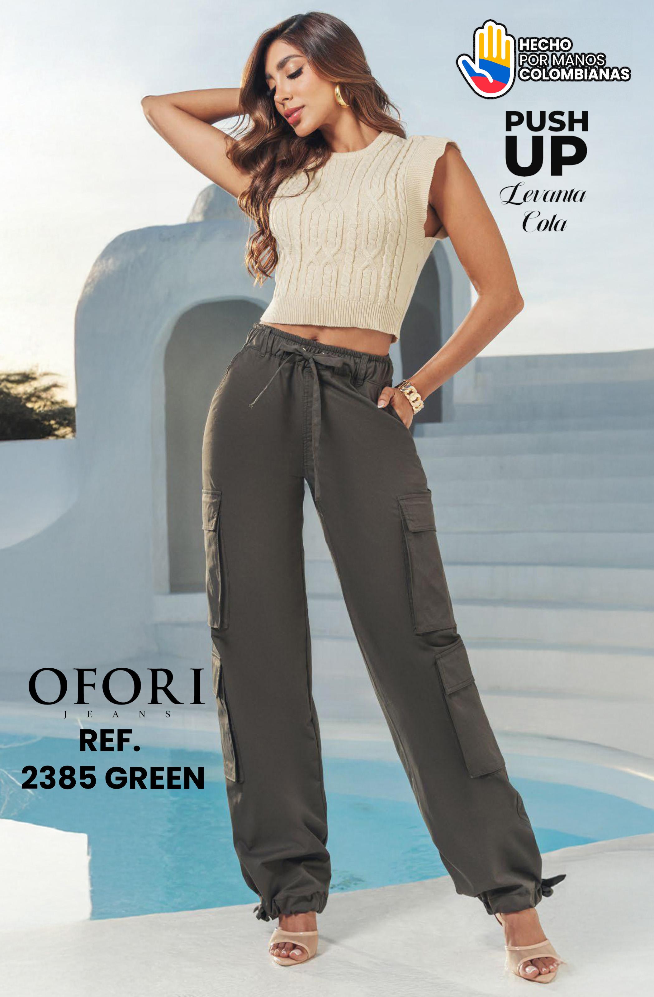 Colombian Jeans with Push-Up Pockets