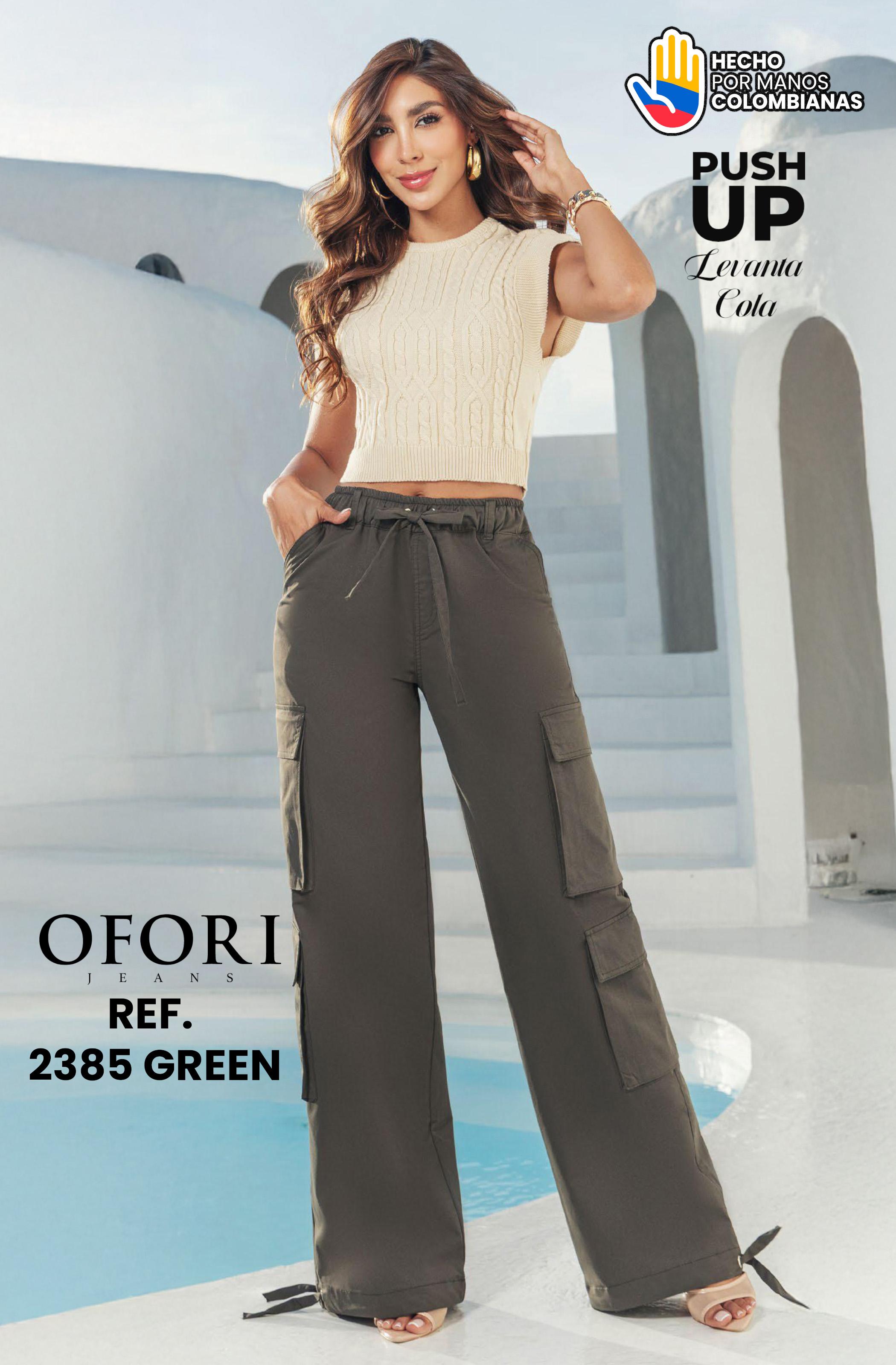 Colombian Jeans with Push-Up Pockets