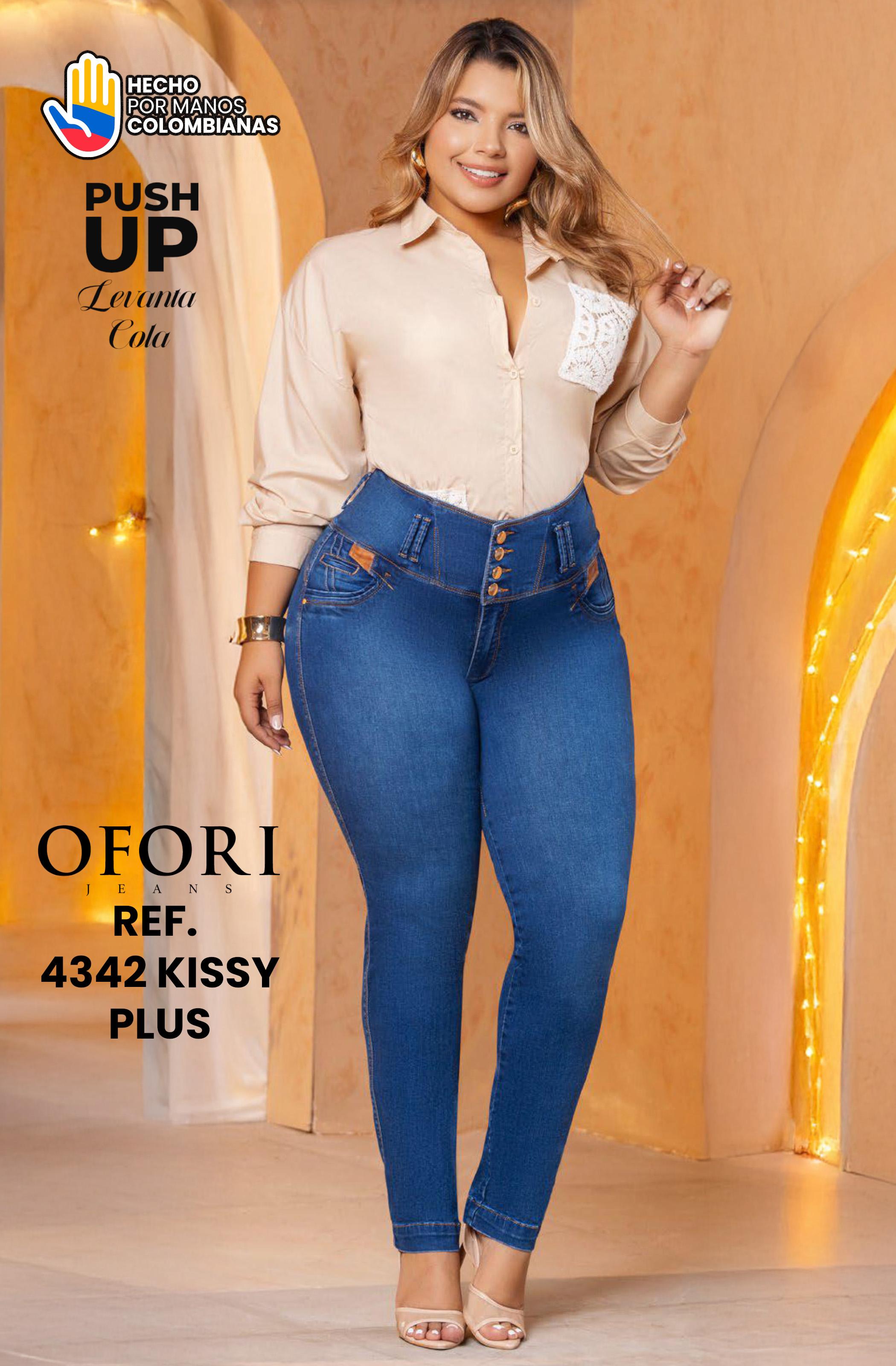 Colombian Jeans without Pockets Push Up