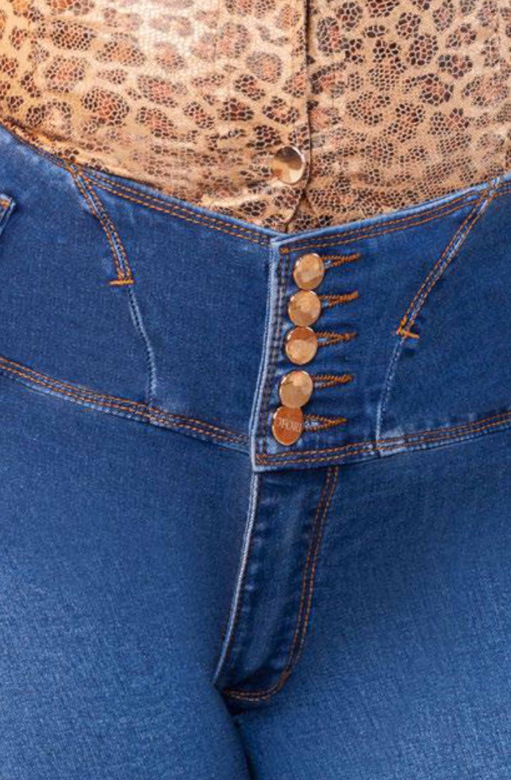 Colombian Jeans without Pockets Push Up