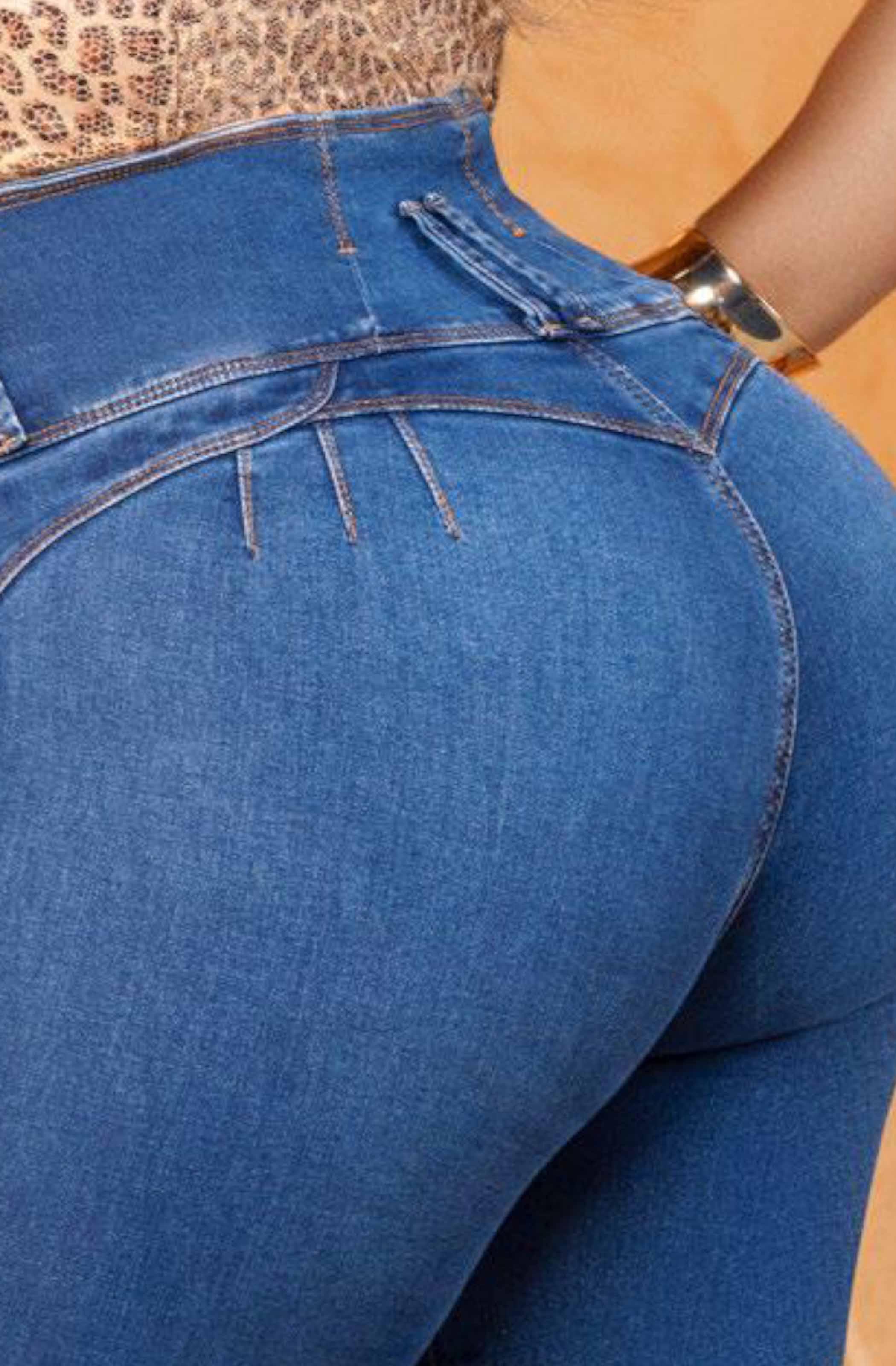 Colombian Jeans without Pockets Push Up