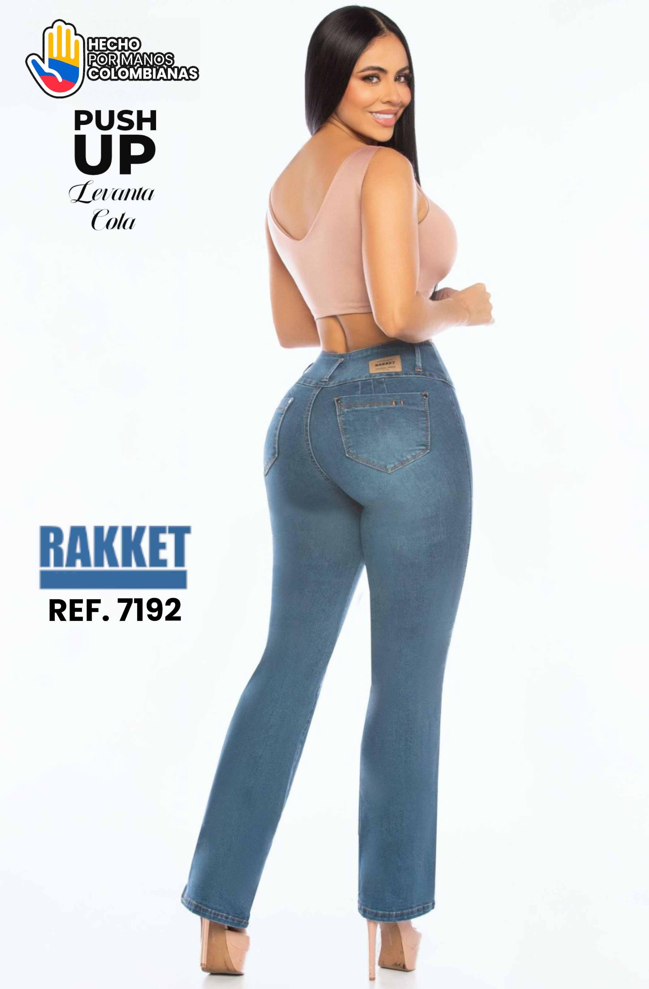 Colombian Push Up Jeans with Pockets