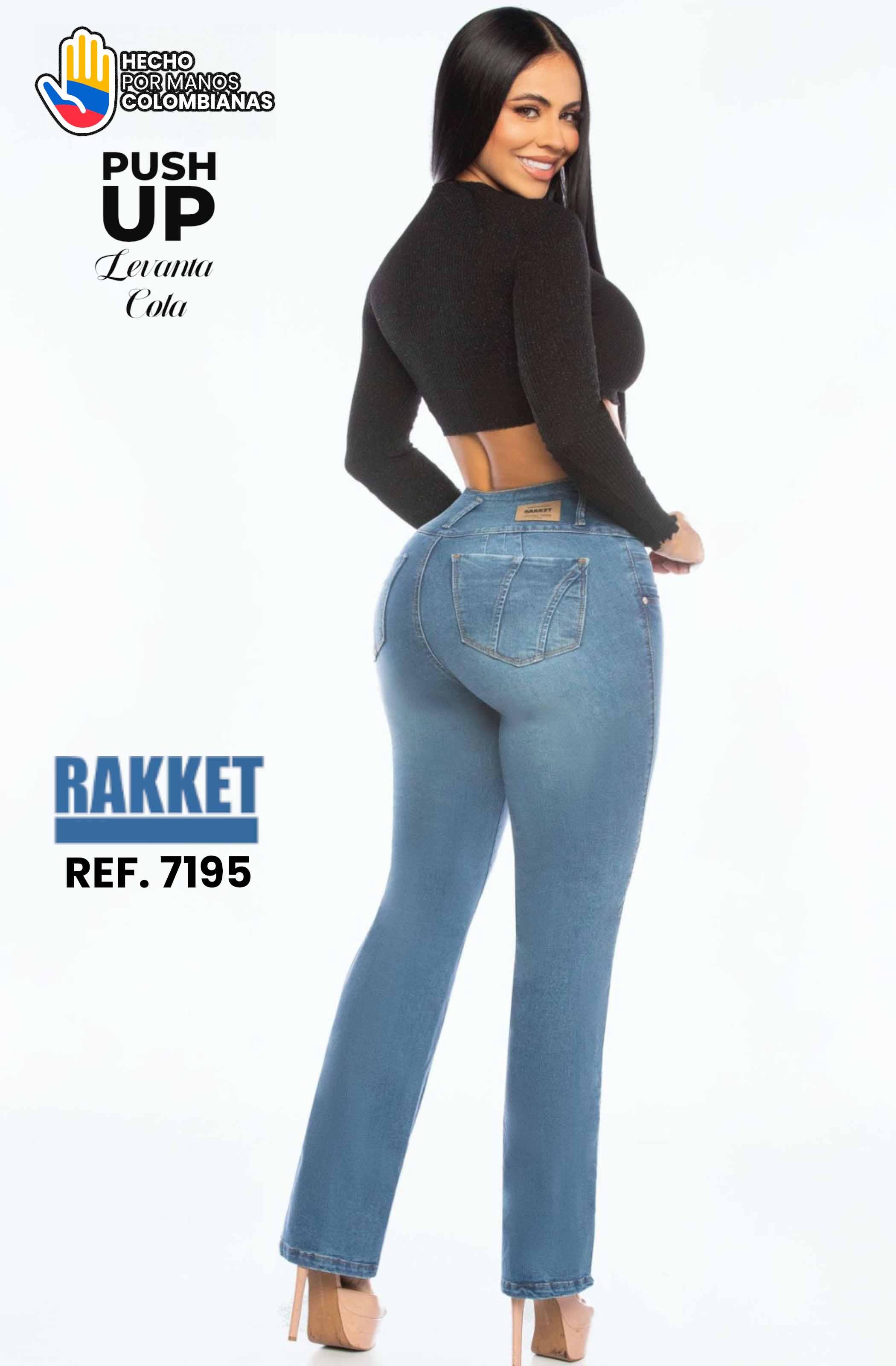 Colombian Push Up Jeans with Pockets