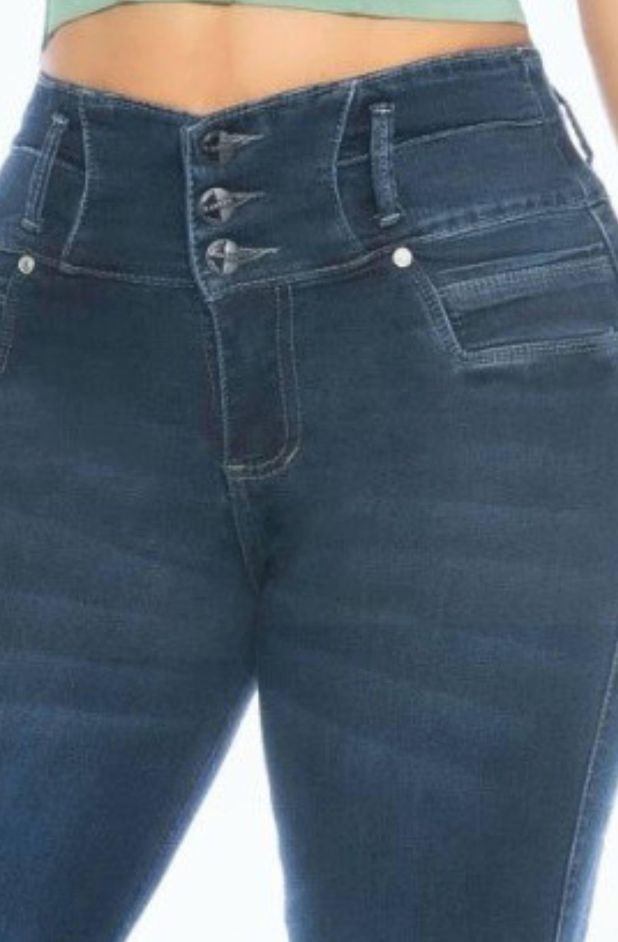 Colombian Push Up Jeans without Pockets