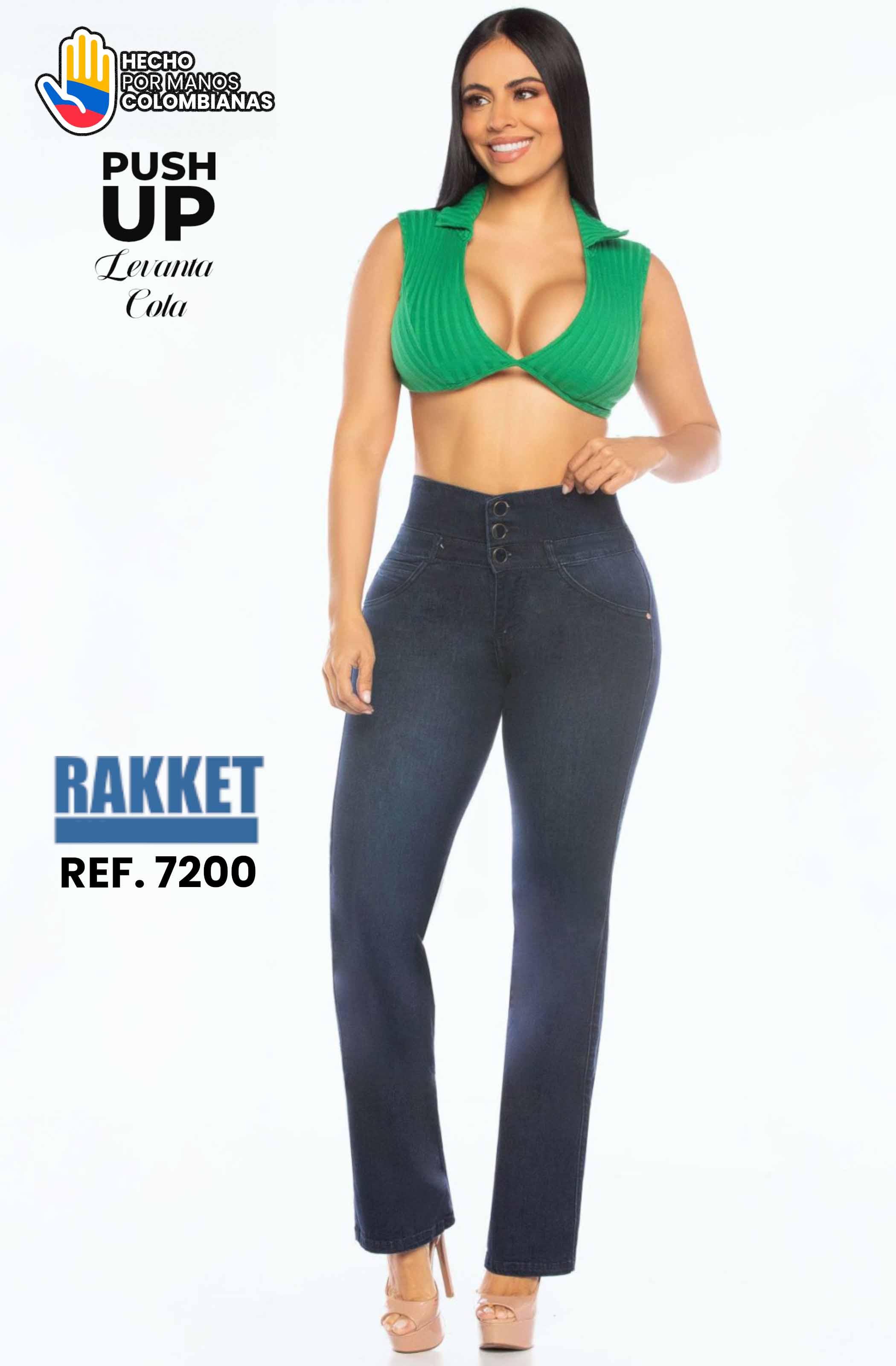 Colombian Push Up Jeans with Pockets