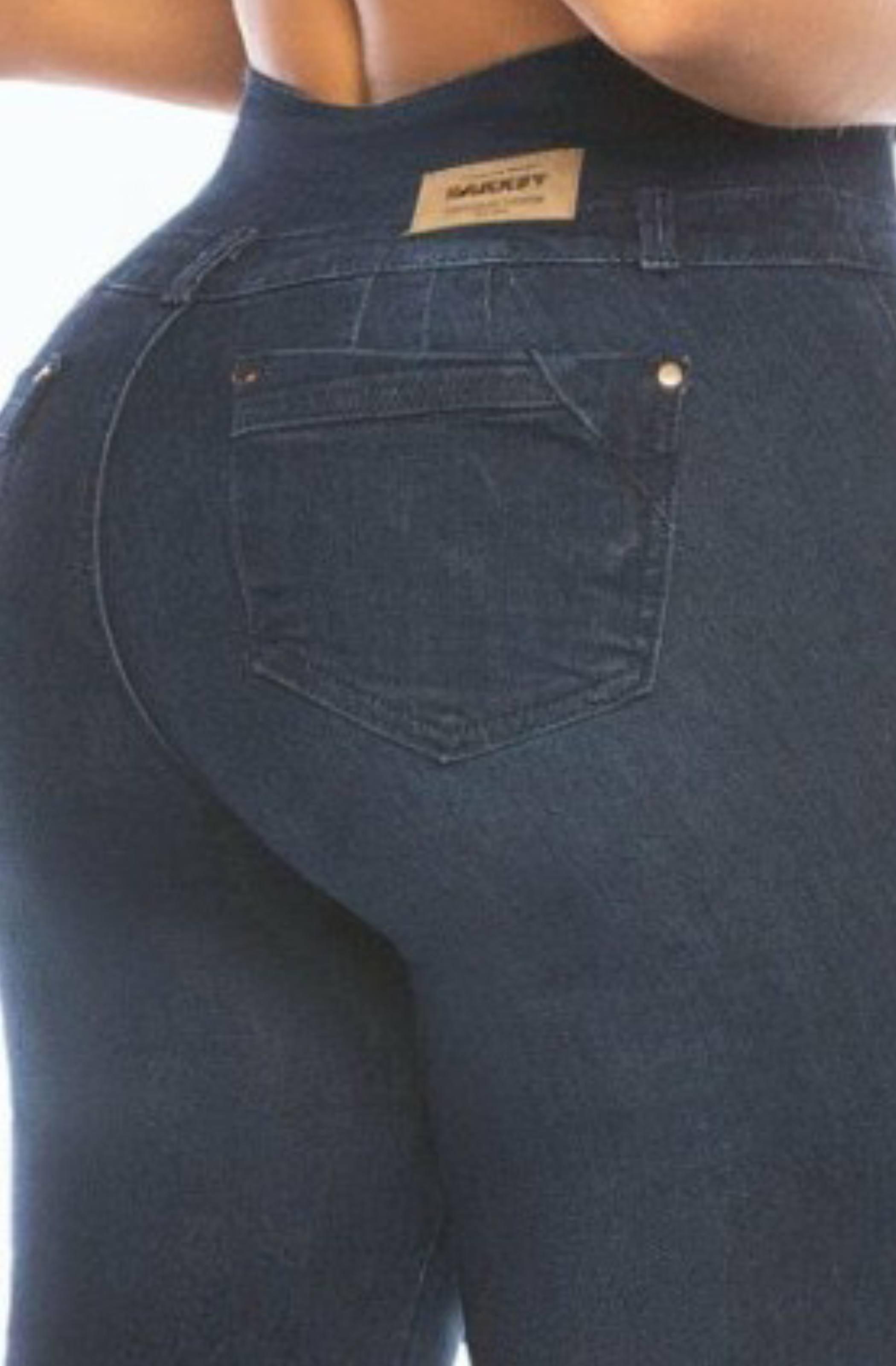 Colombian Push Up Jeans with Pockets