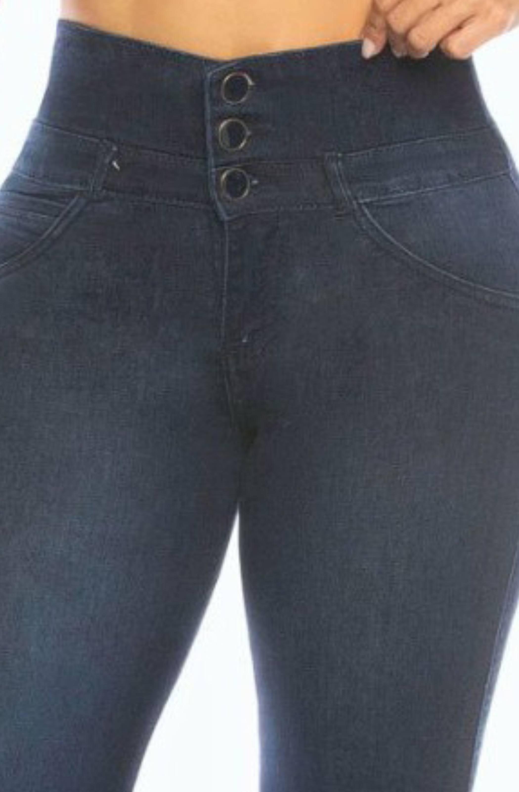 Colombian Push Up Jeans with Pockets