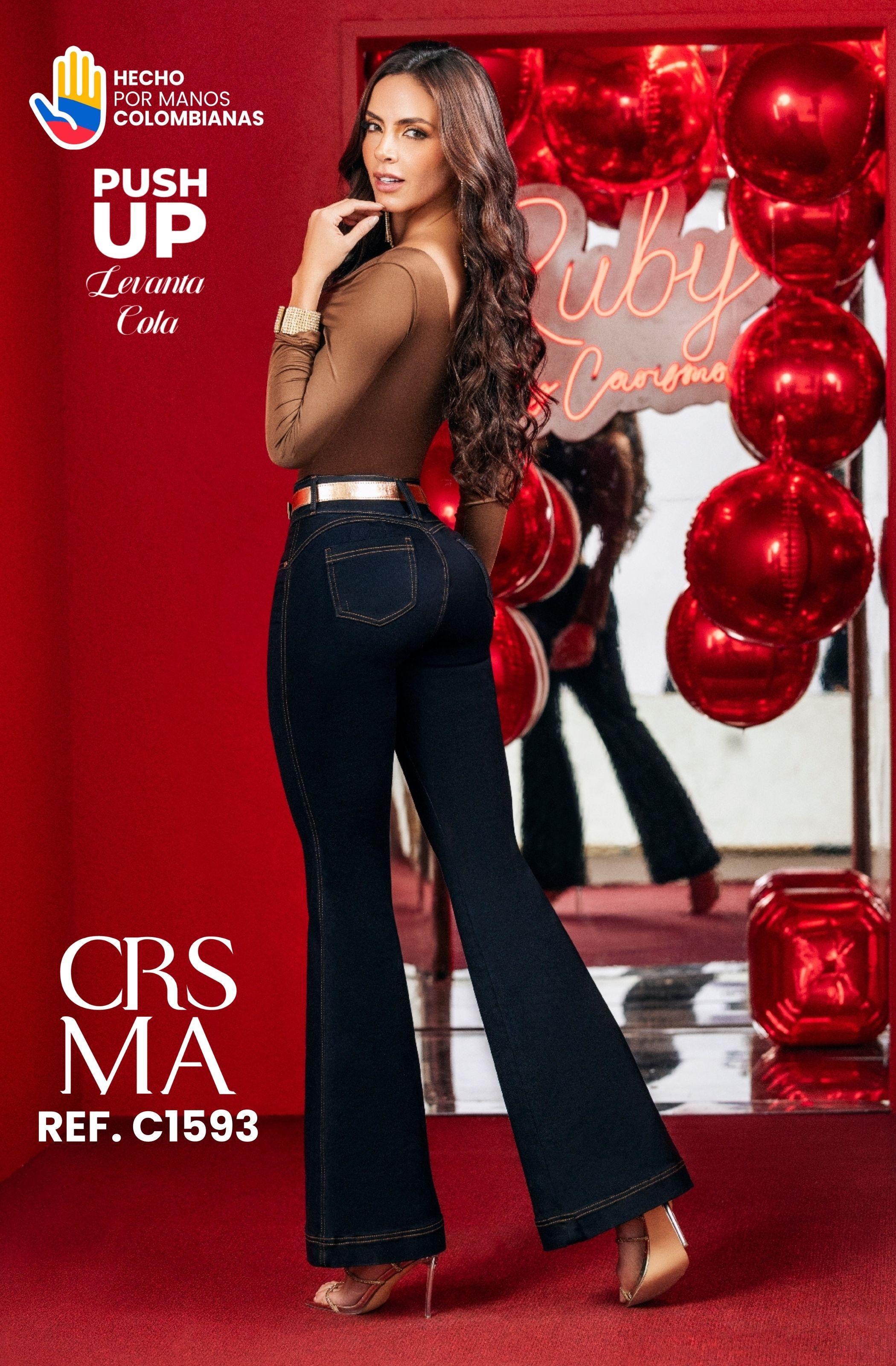 Jeans with Push-Up Pockets