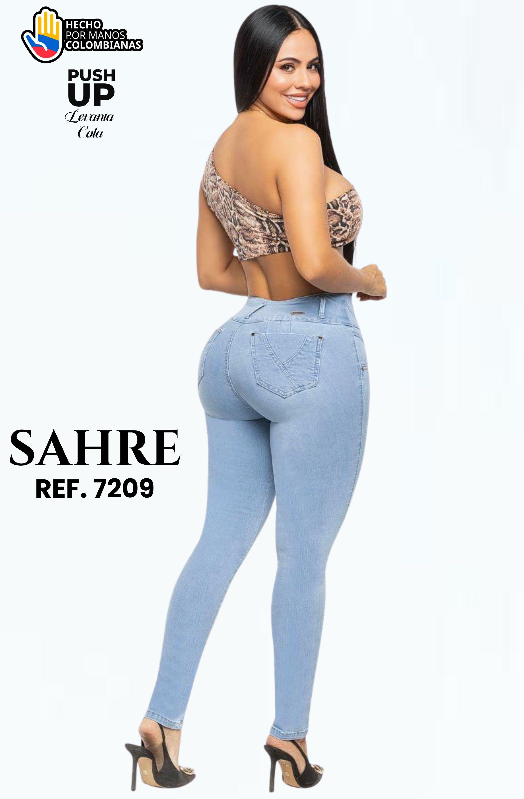 Colombian Push-Up Jeans with Pockets
