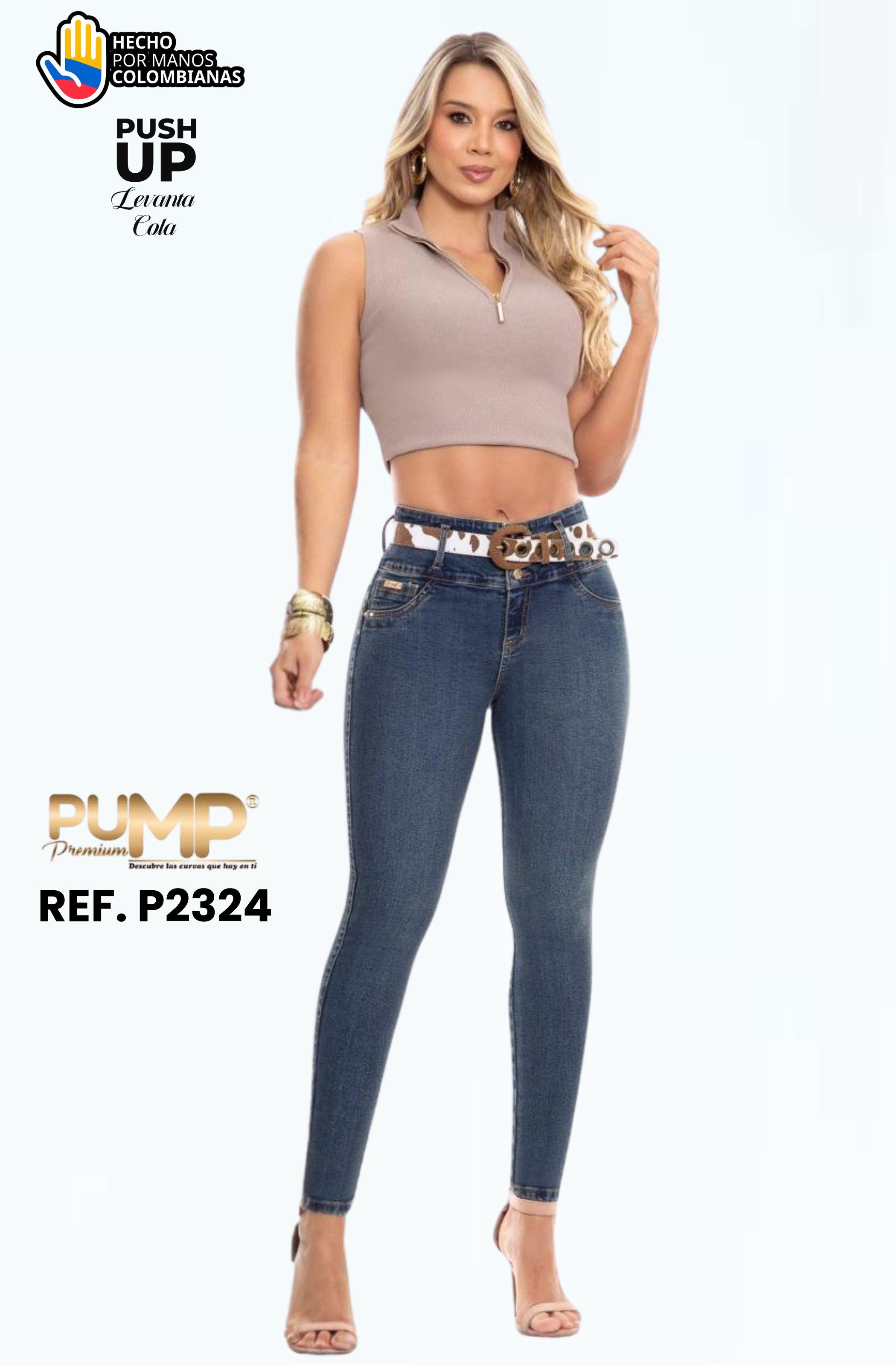 Colombian Push-Up Jeans with Pockets
