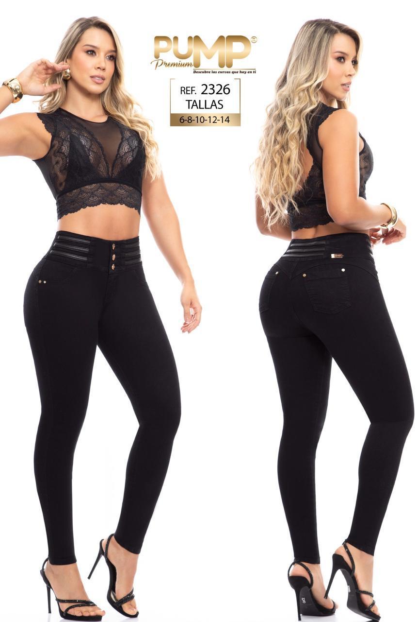 Colombian Push-Up Jeans with Pockets