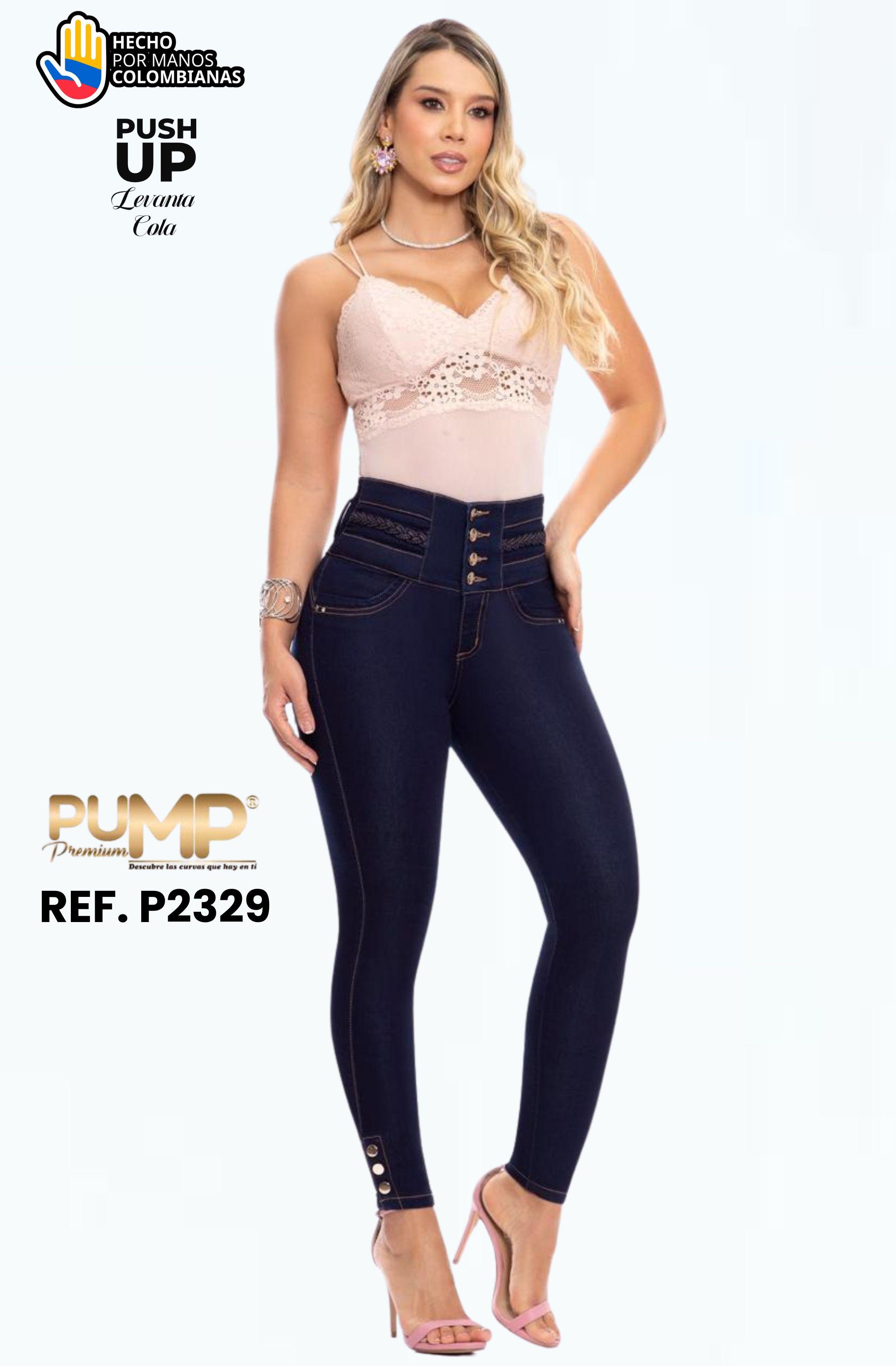 Colombian Push-Up Jeans with Pockets