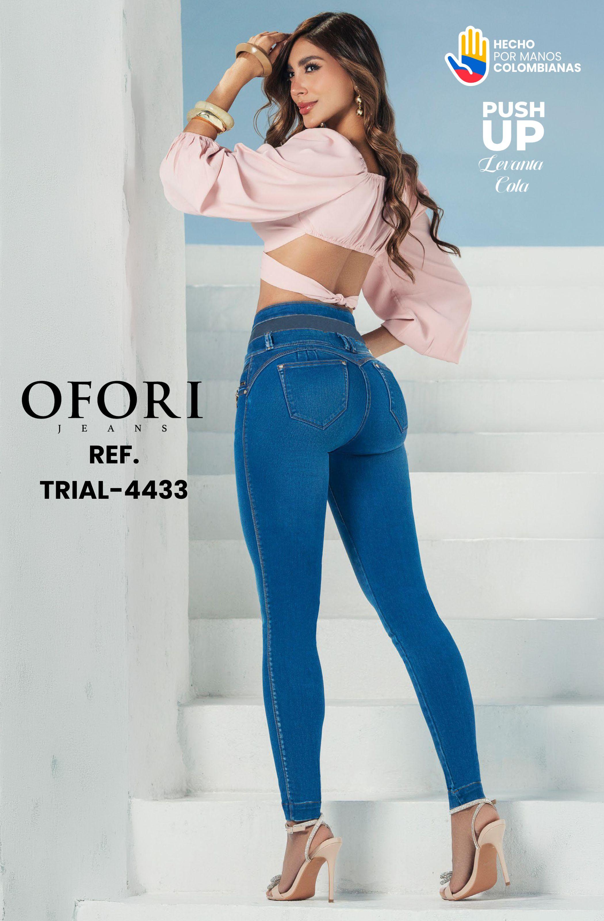 Jeans with Push-Up Pockets