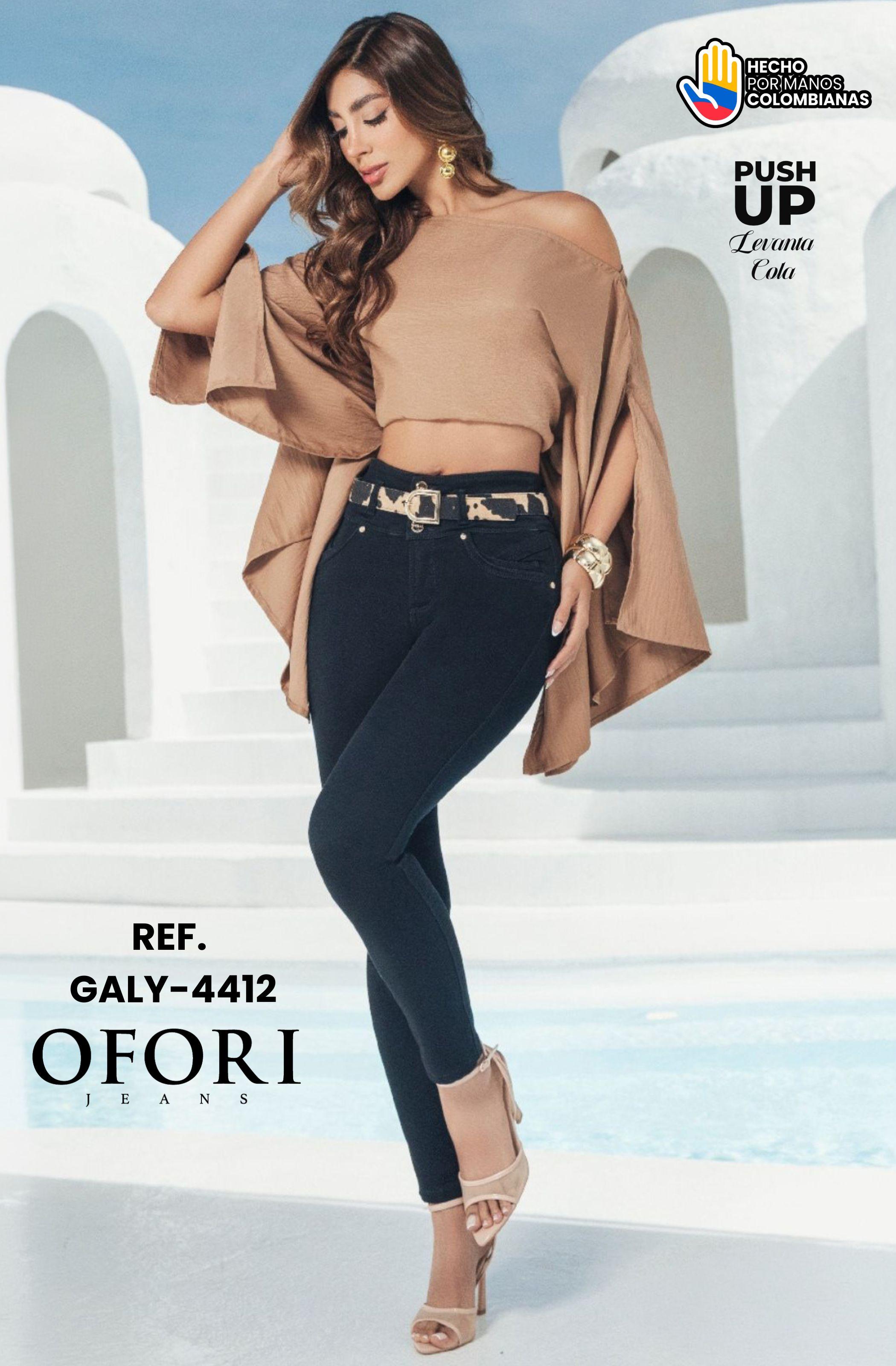 Jeans with Push-Up Pockets