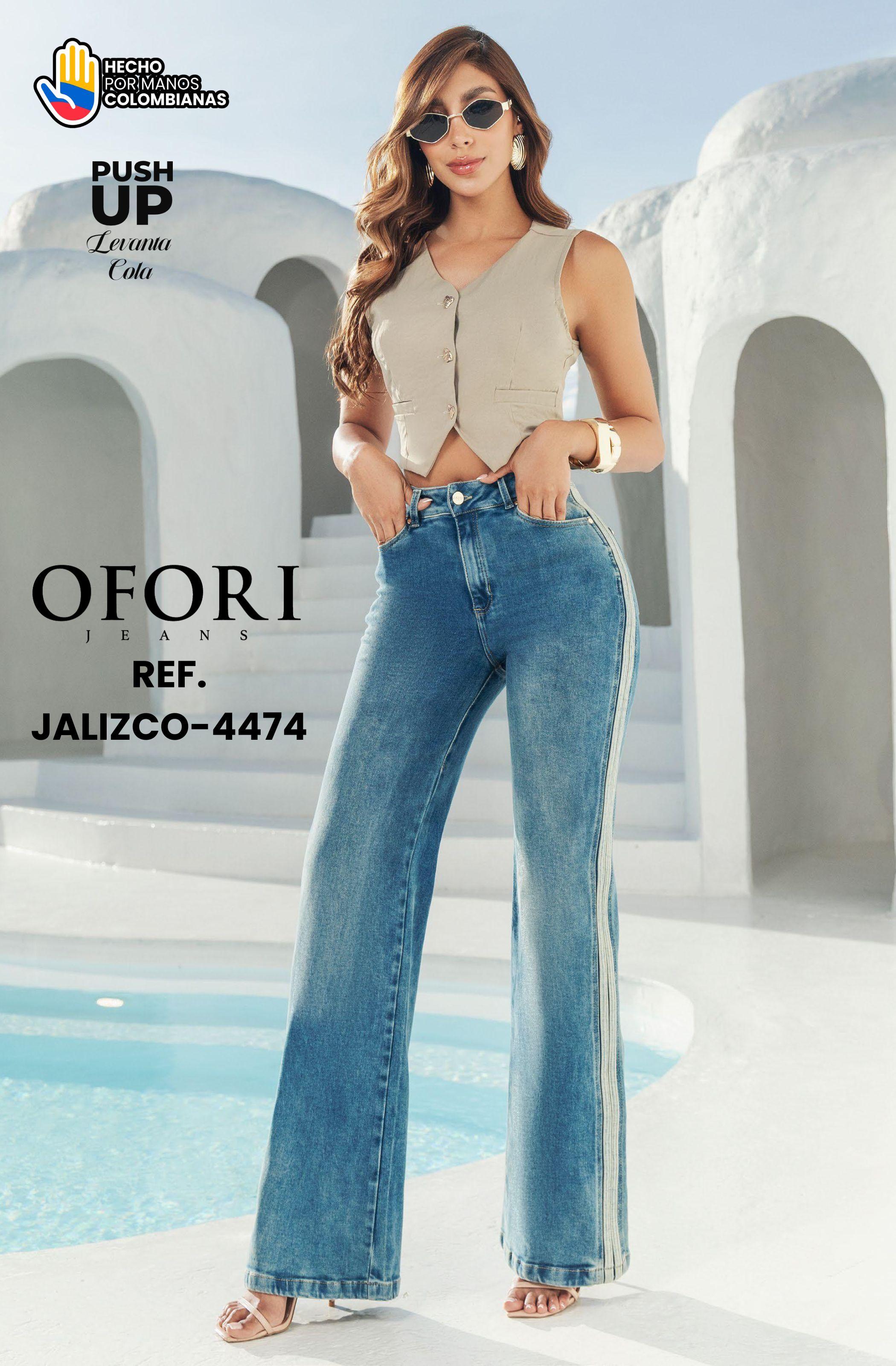 Jeans with Push-Up Pockets