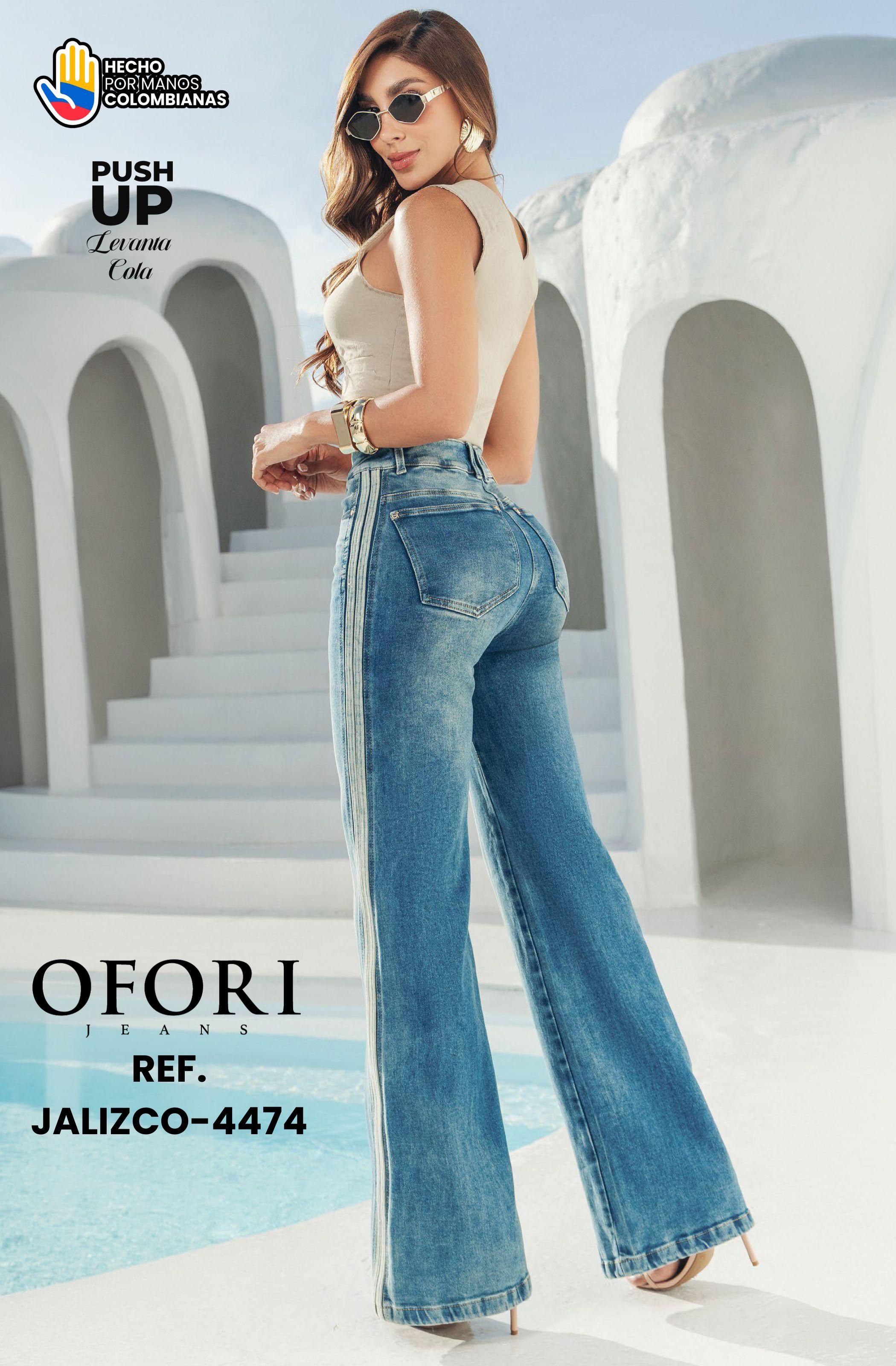 Jeans with Push-Up Pockets