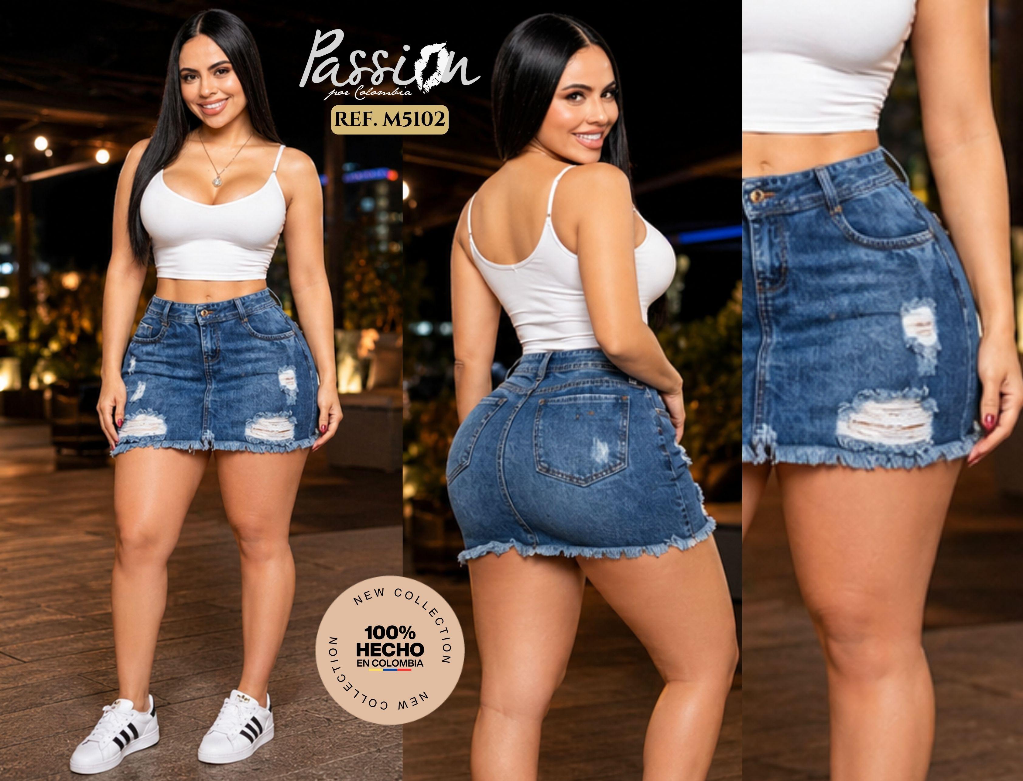 Colombian Jean Skirt