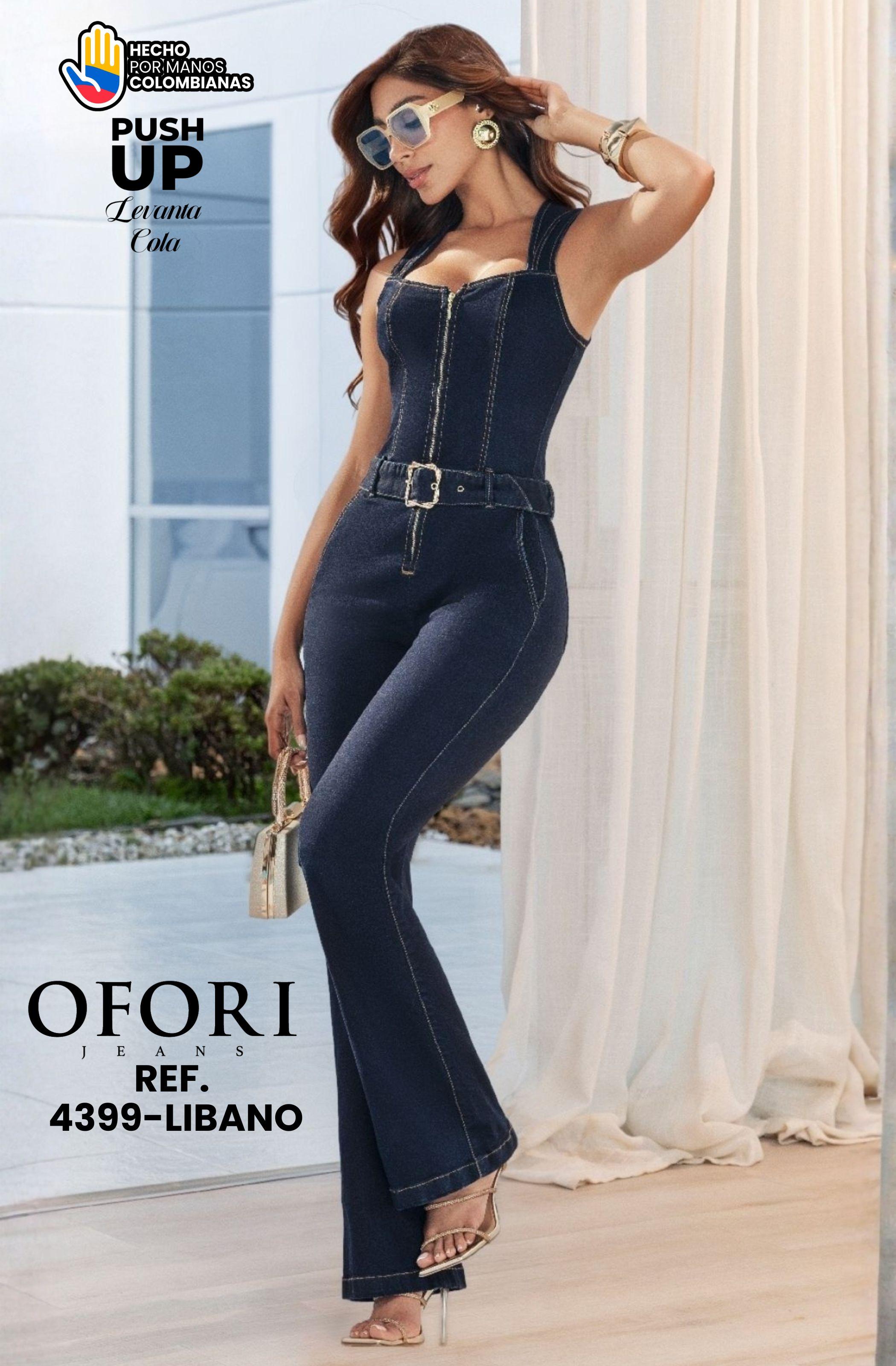 Colombian Long Denim Jumpsuit