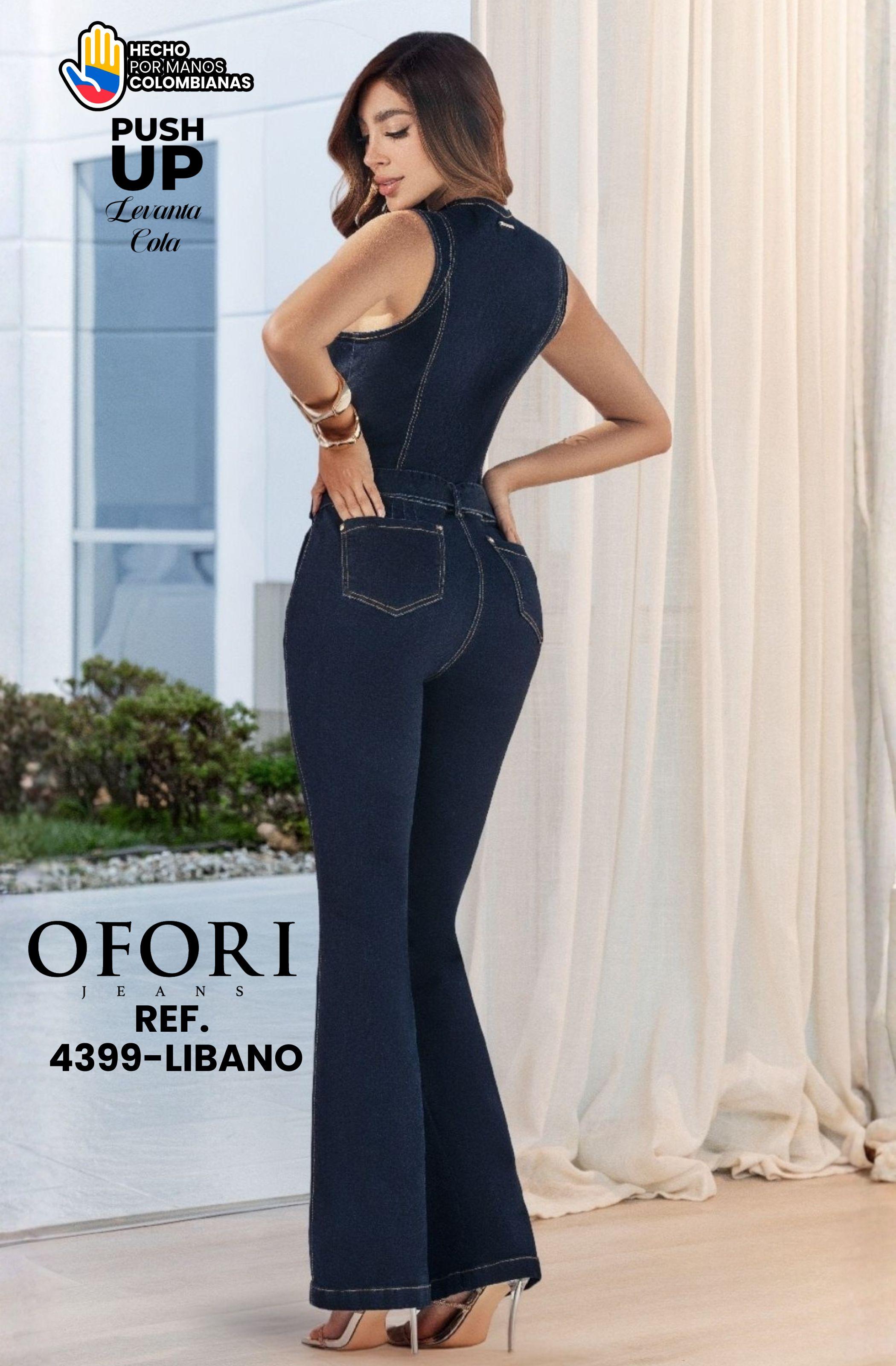 Colombian Long Denim Jumpsuit