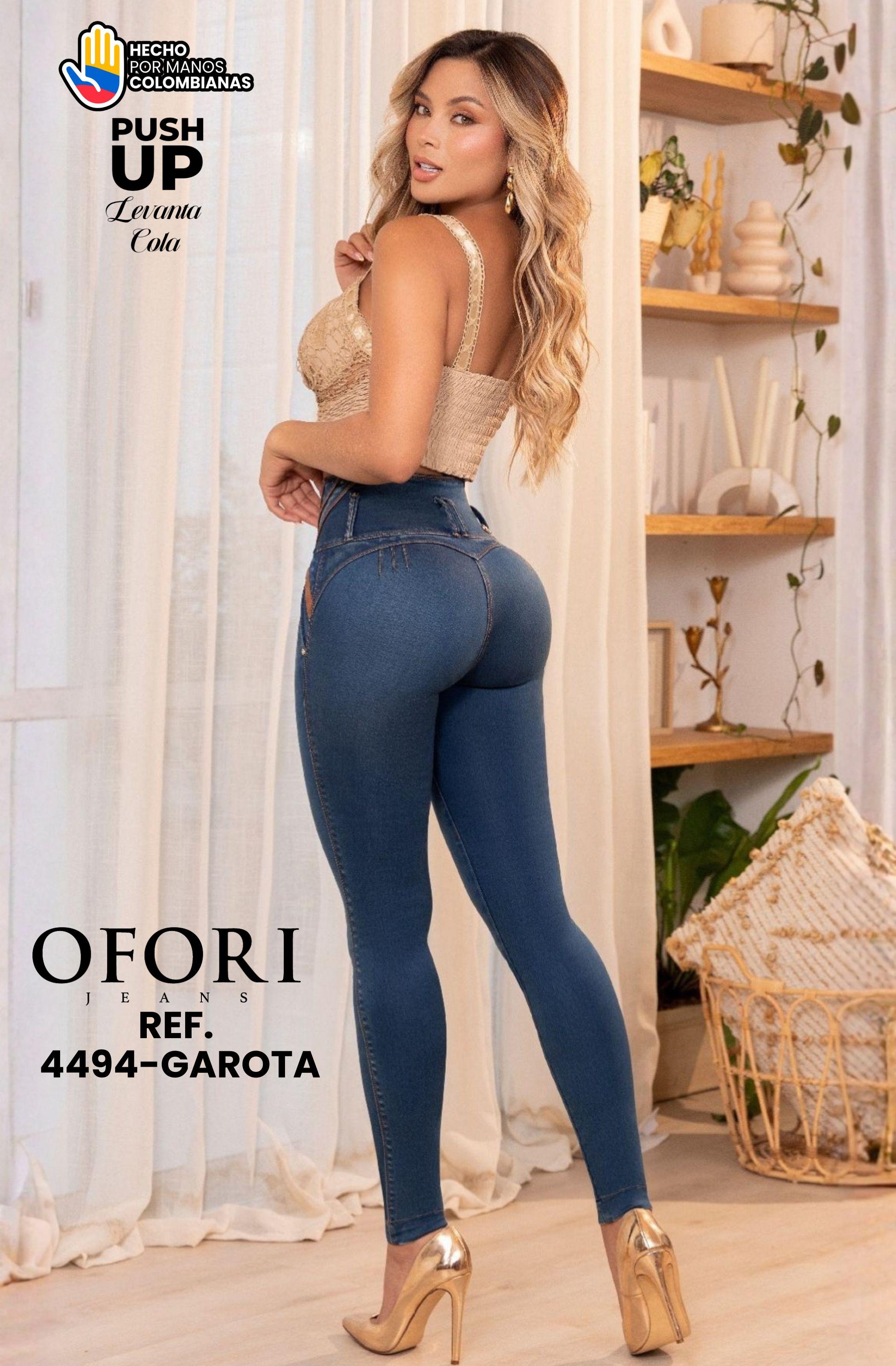 Colombian Jeans without Pockets Push Up