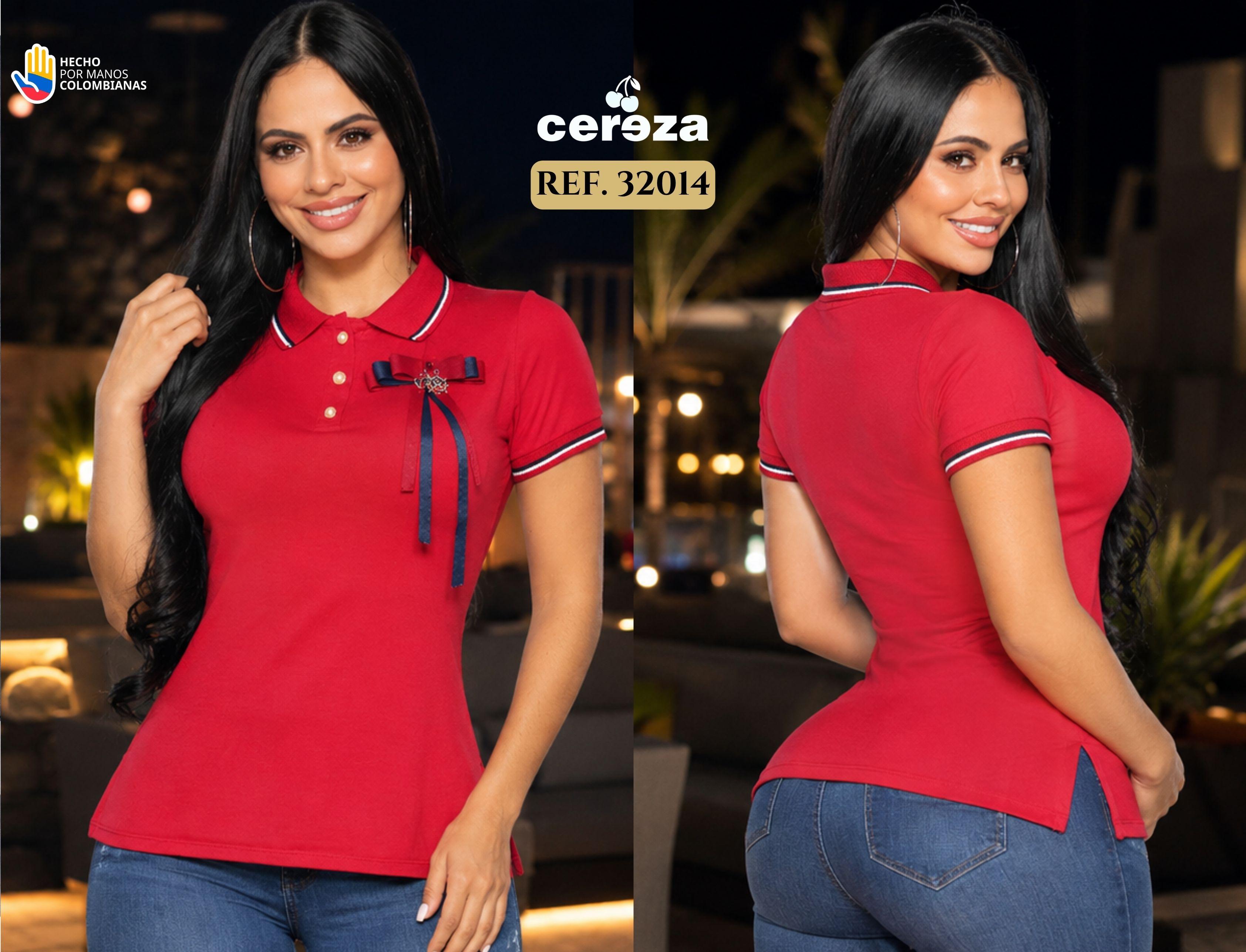 Beautiful Colombian blouse with short marls