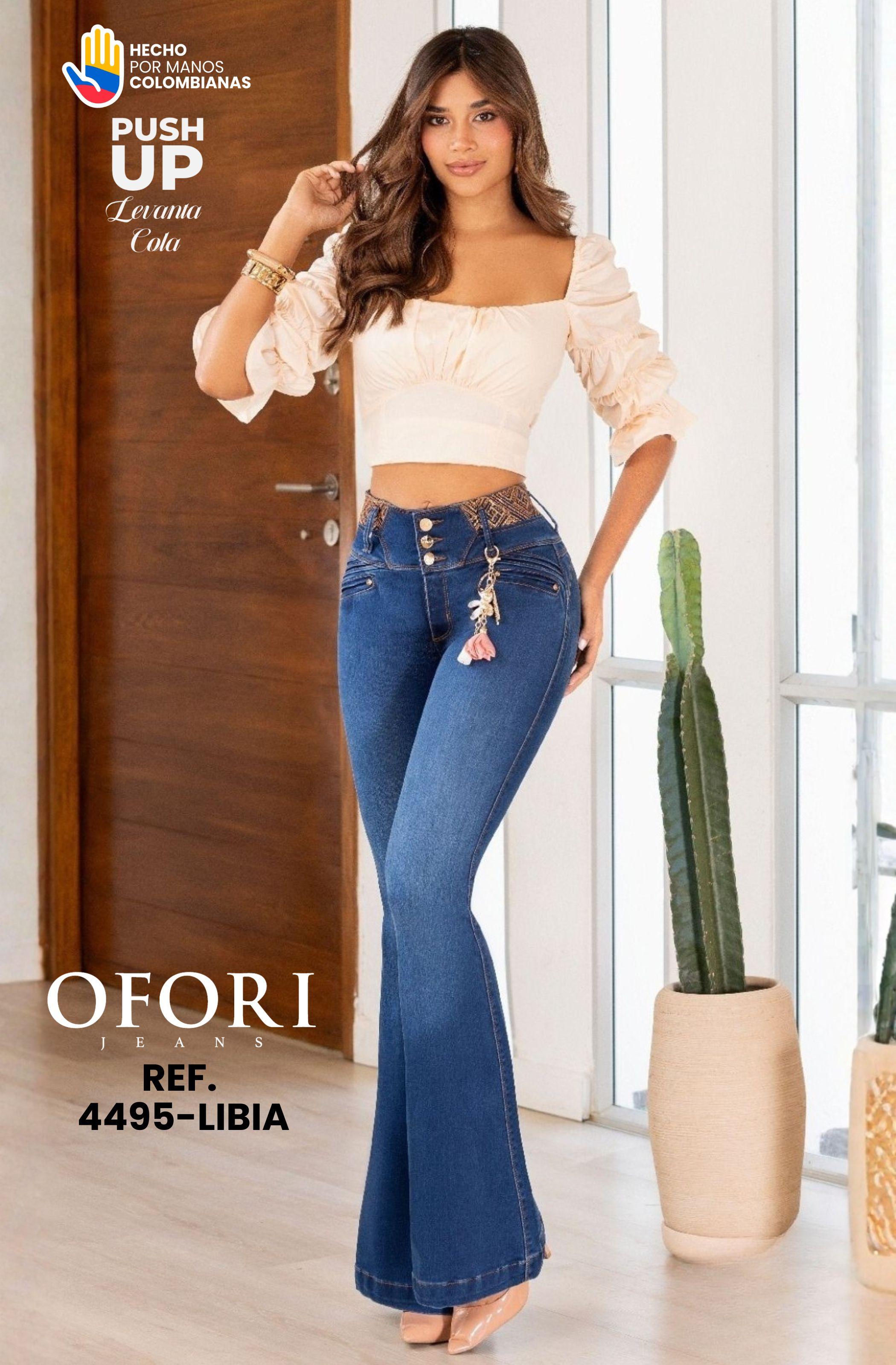 Colombian Jeans without Pockets Push Up