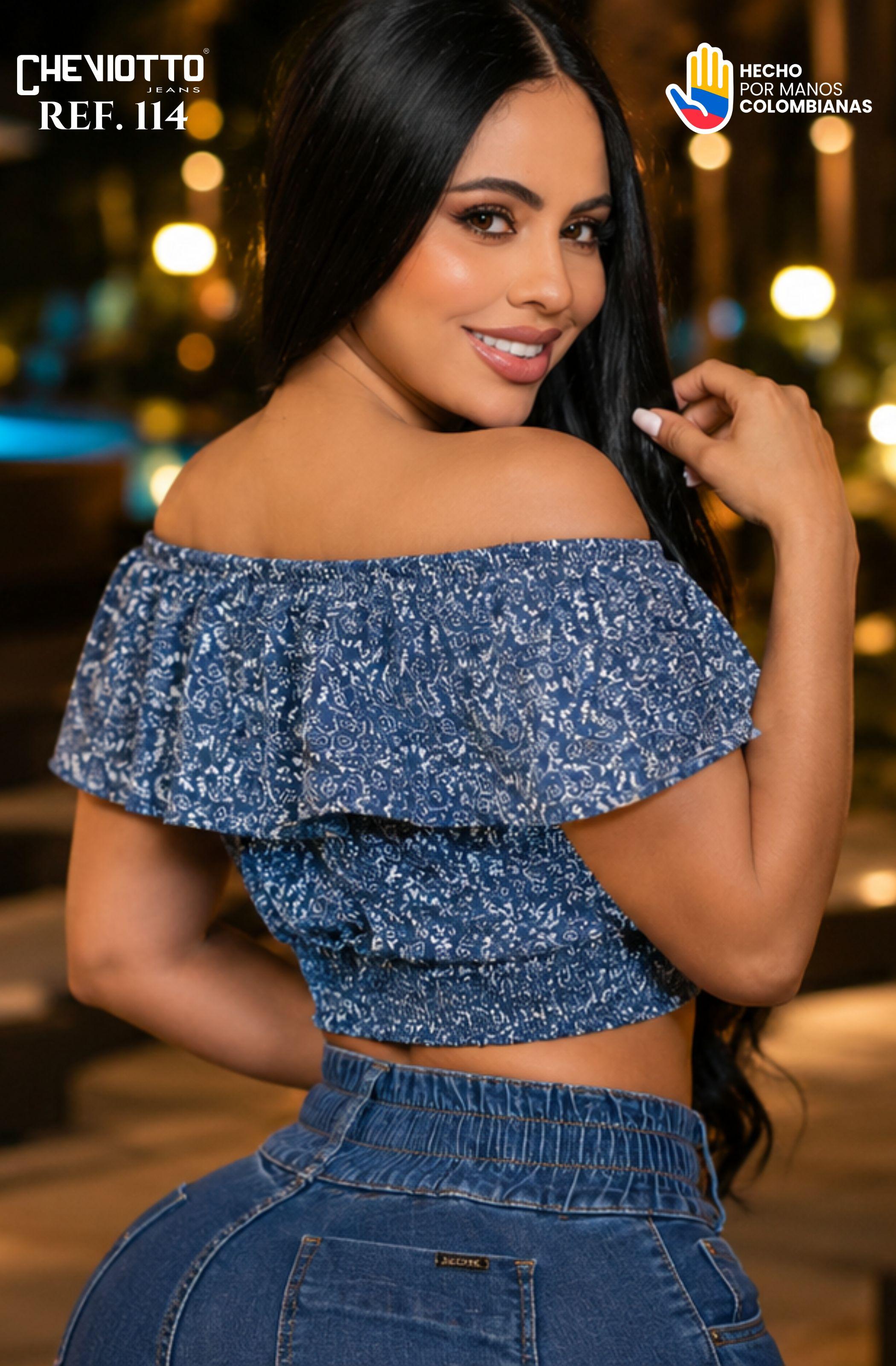 COLOMBIAN BLOUSE SHORT SLEEVE