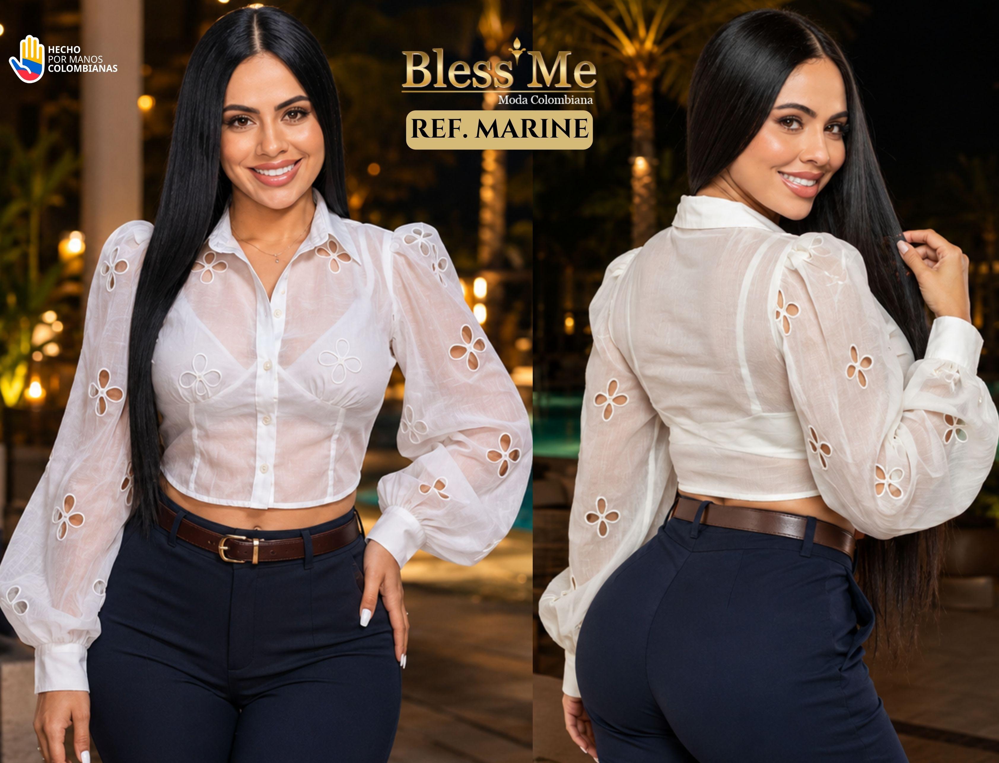 Long-Sleeve Blouse