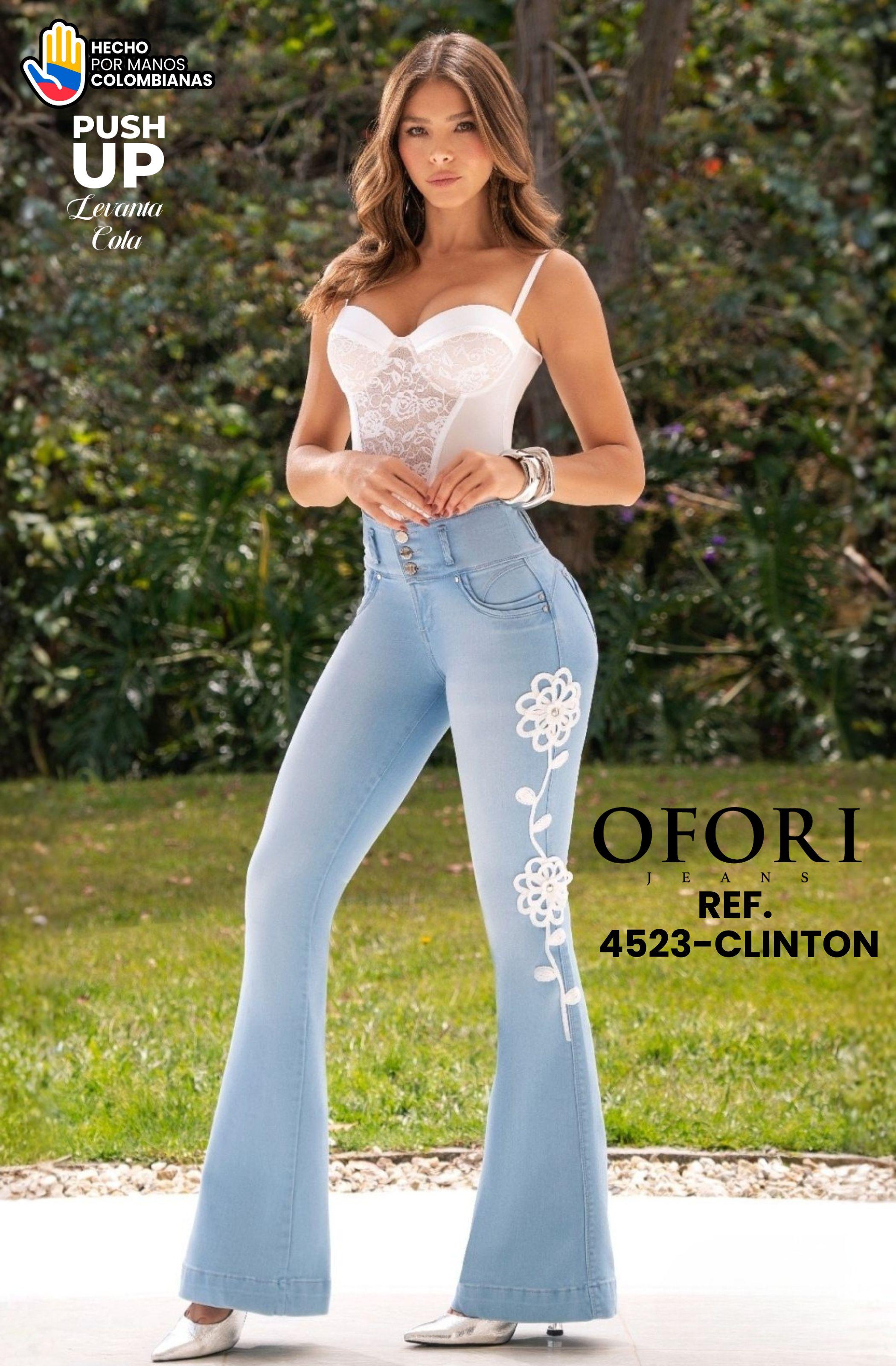Push Up Jeans with Pockets