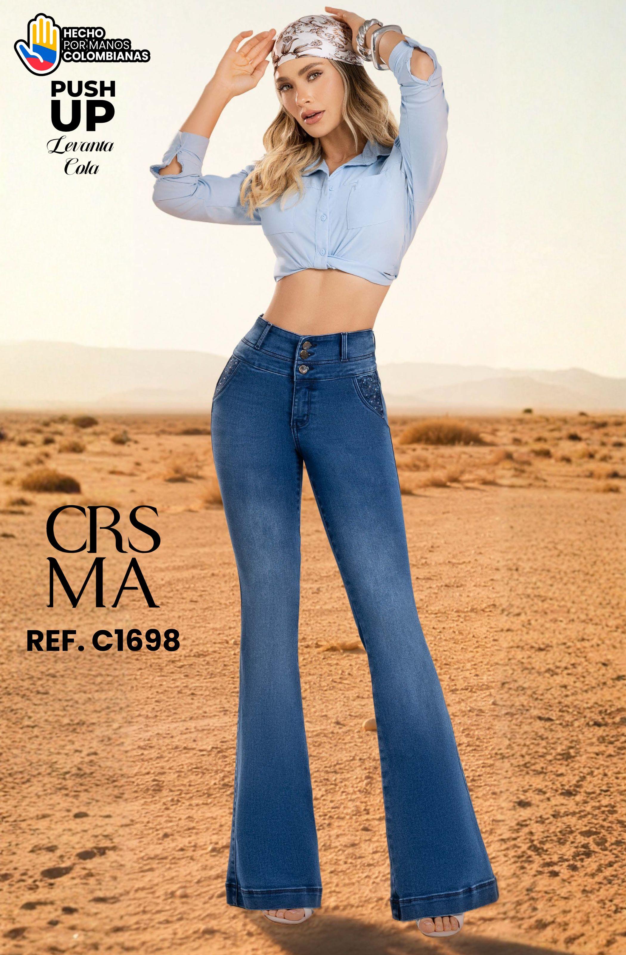 Push Up Jeans Without Pockets