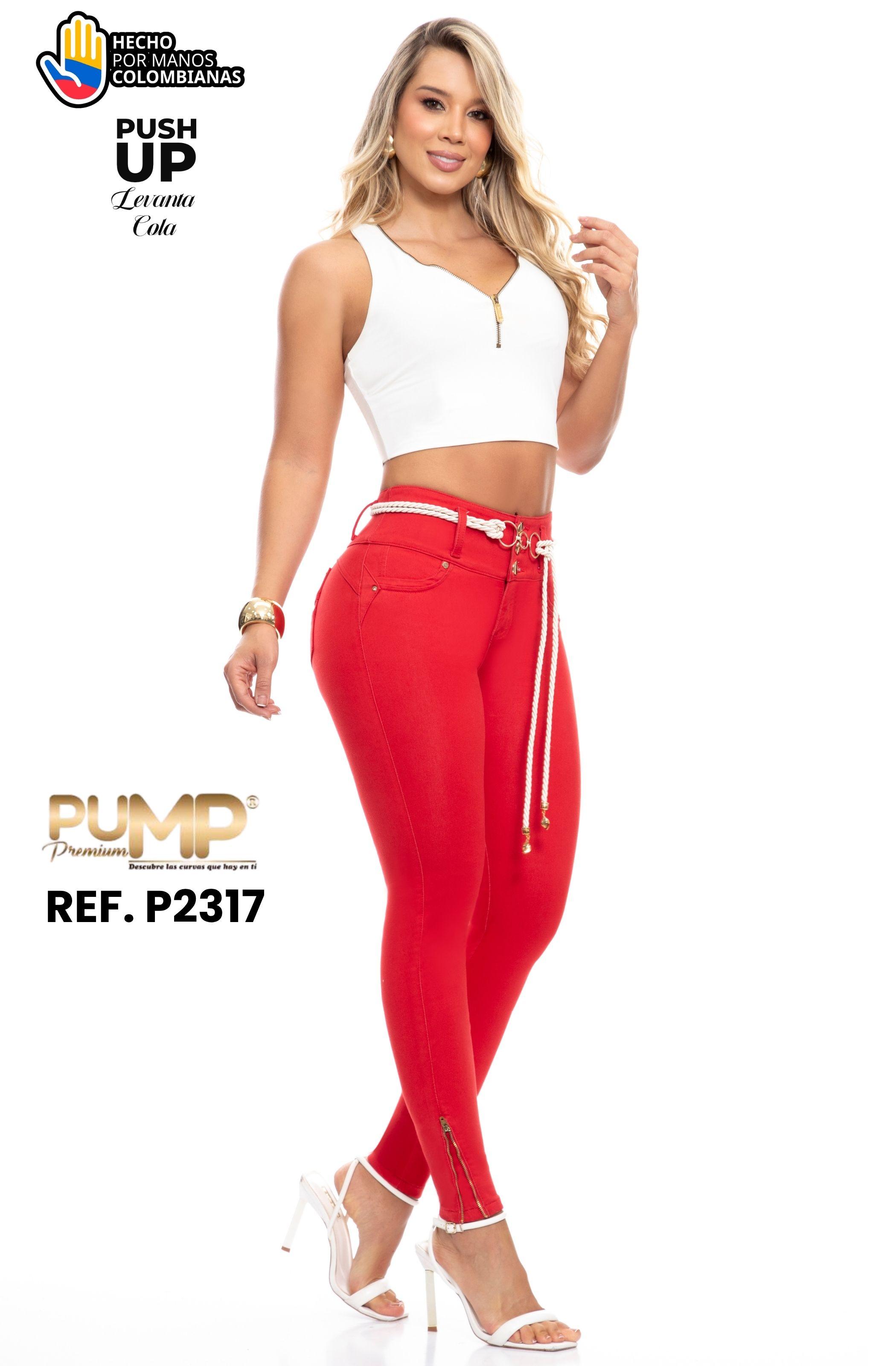 Push Up Jeans with Pockets
